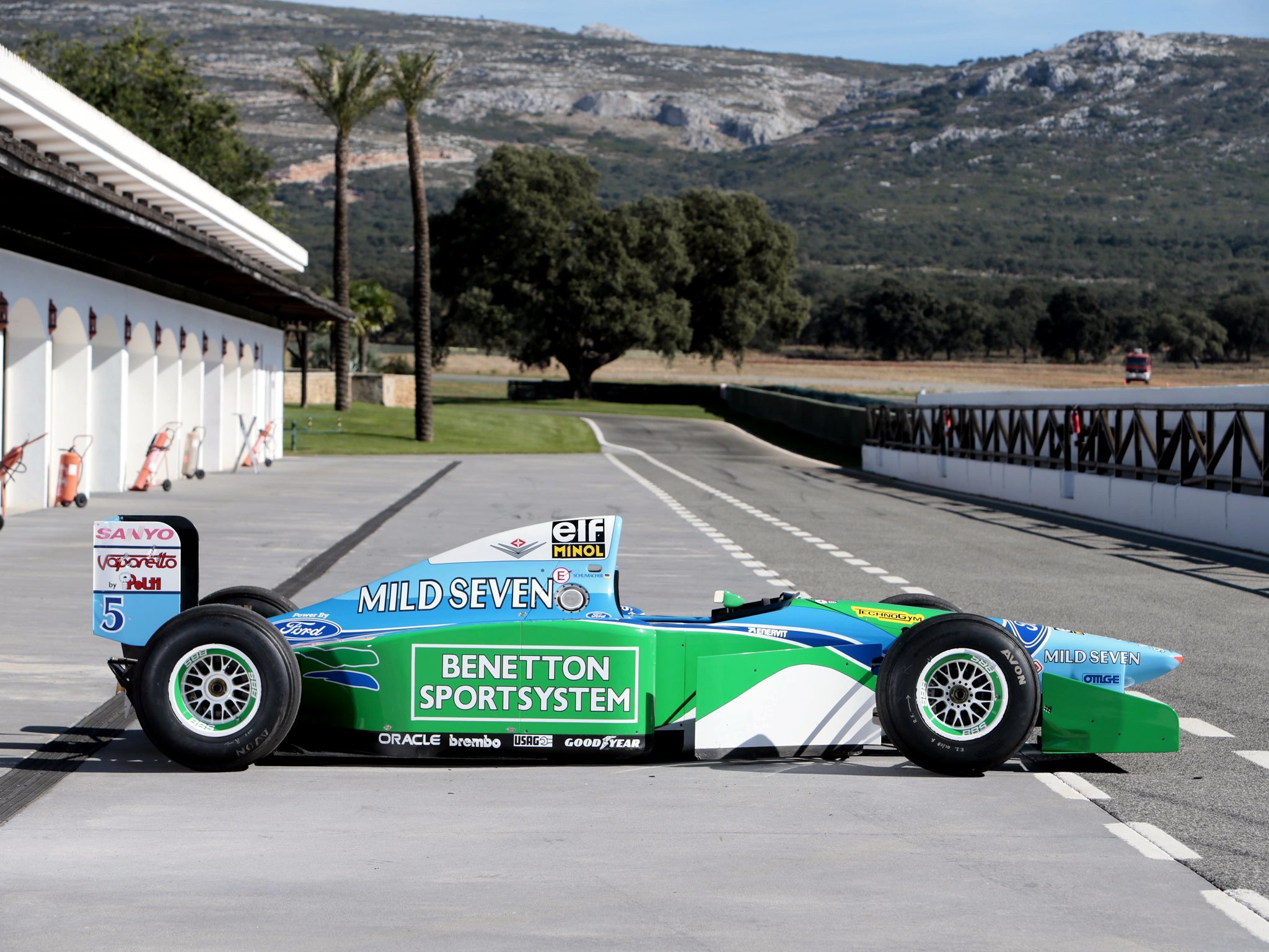 2048x1536 Benetton B194 Formula One F 1 Race