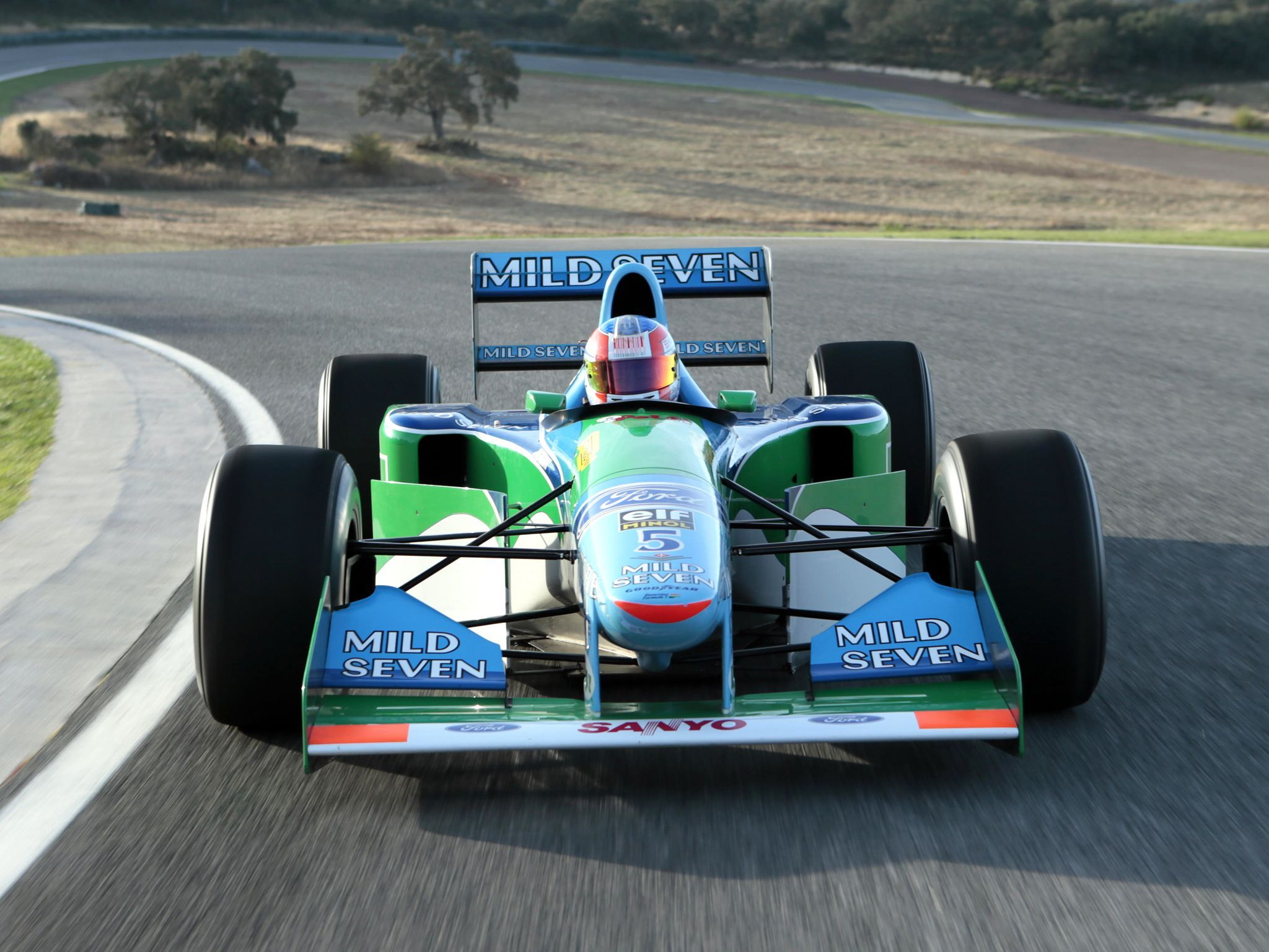 2048x1536 Benetton B194 Formula One F 1 Race