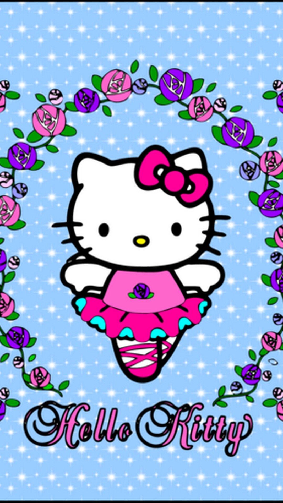 Sanrio   Kawaii Hello kitty Hello Kitty Blue HD phone wallpaper  Pxfuel