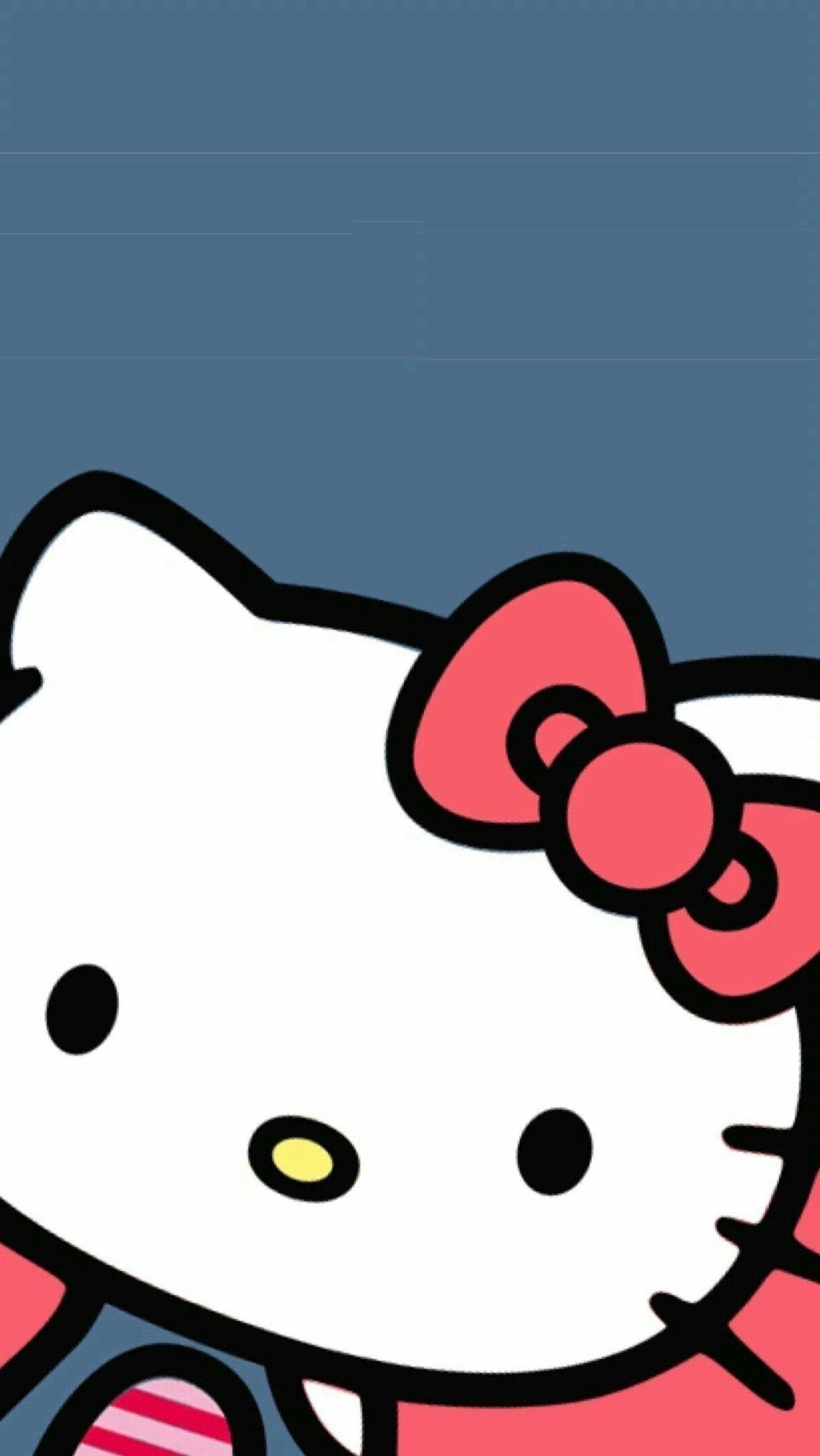 Blue Hello Kitty Wallpapers Top Free Blue Hello Kitty Backgrounds WallpaperAccess