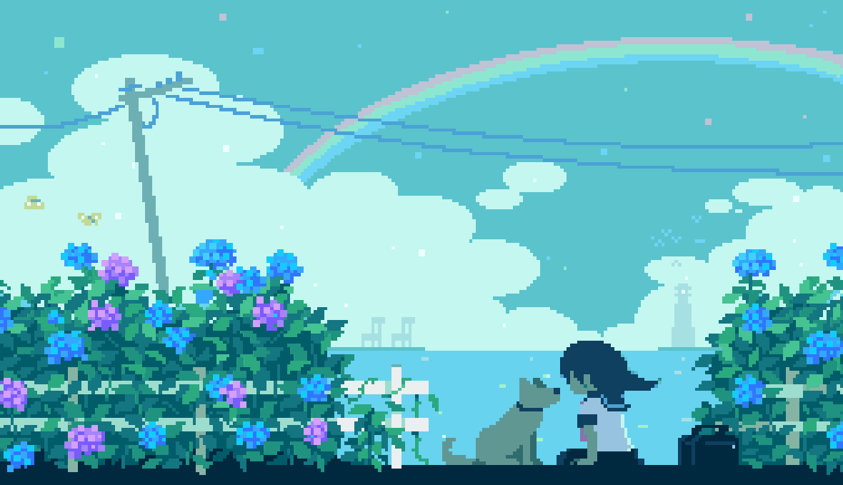 1180x679 Japan, Pixelated