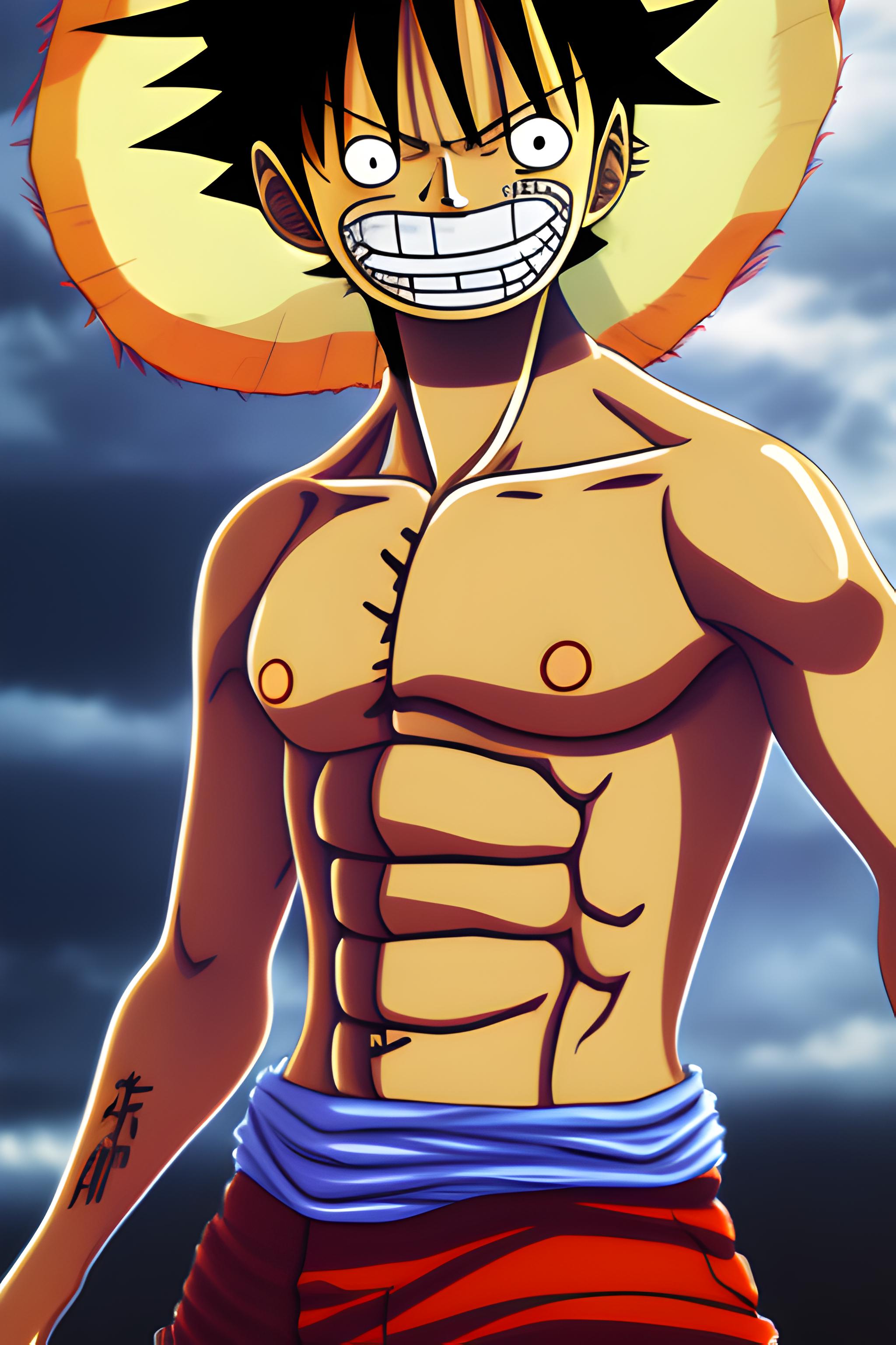2048x3072 goku with a dark background
