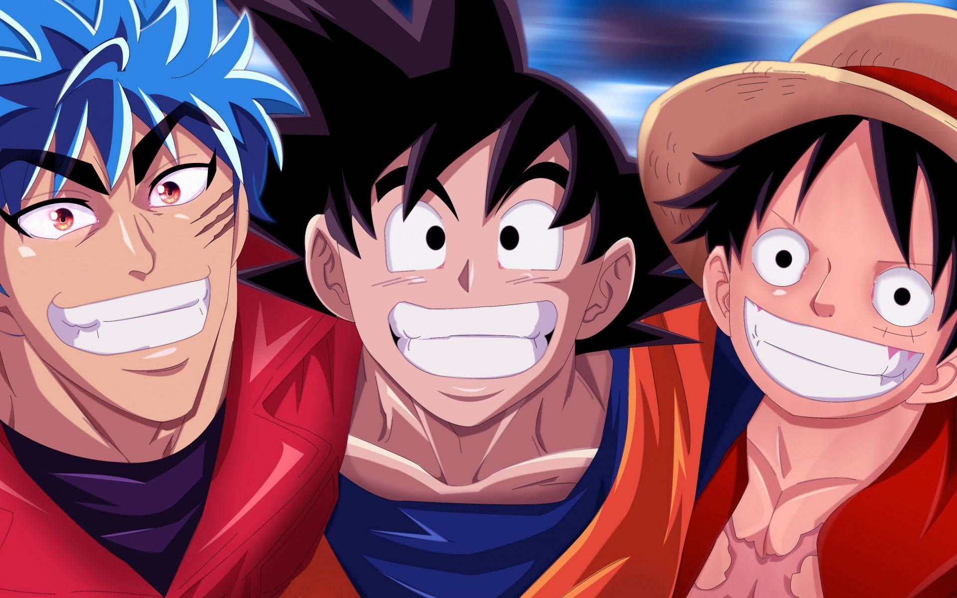 1920x1200 Download Toriko, Son Goku, And Luffy