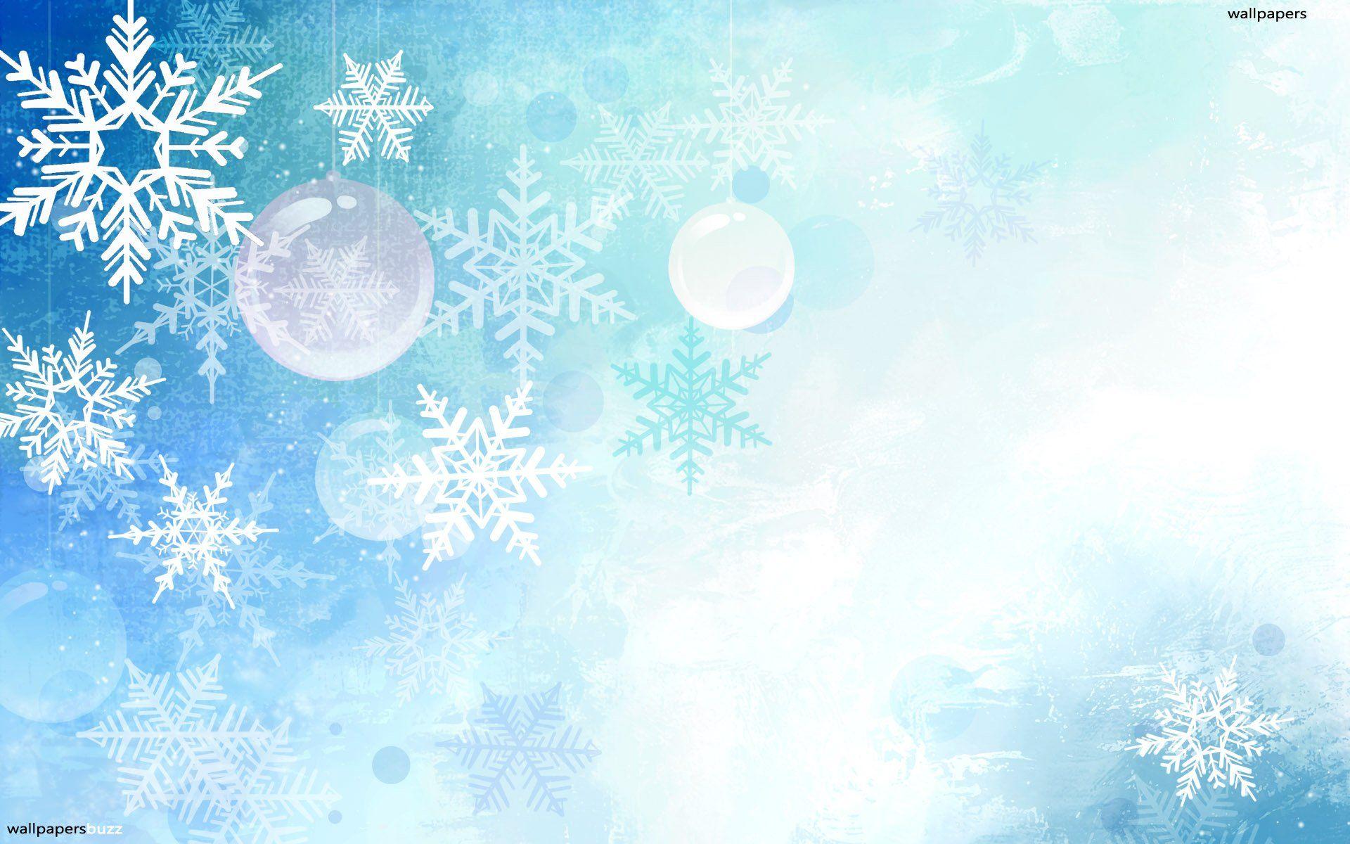 1920x1200 Vector snowflakes HD Wallpaper