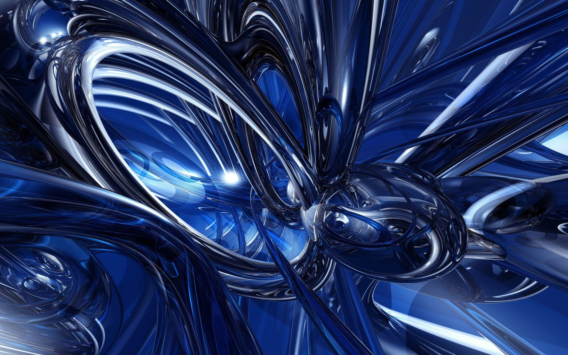 Blue and Silver Abstract Wallpapers - Top Free Blue and Silver Abstract ...