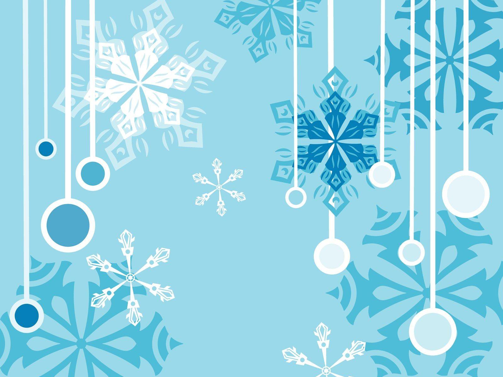 1600x1200 HD Abstract Winter background snowflakes patterns