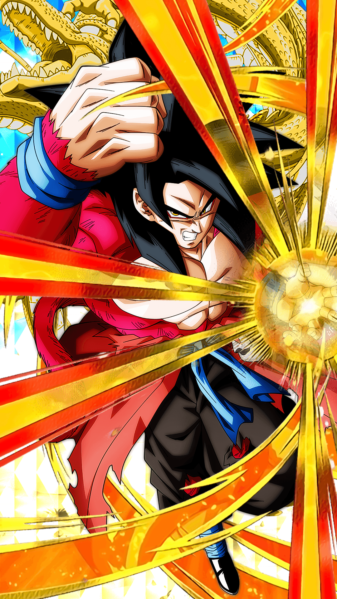 1080x1920 beat Xeno goku and CC Goku