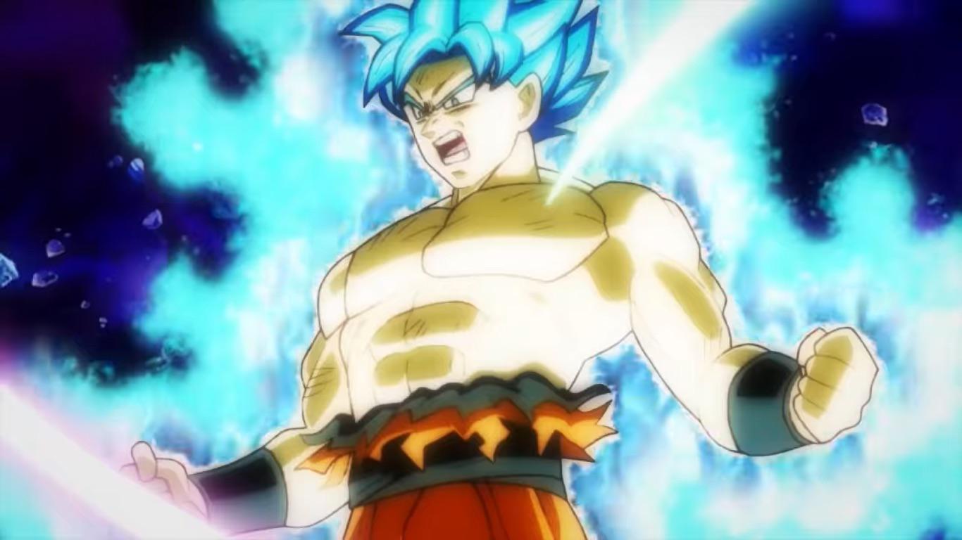 1366x768 cc goku is universal blue nonstandard