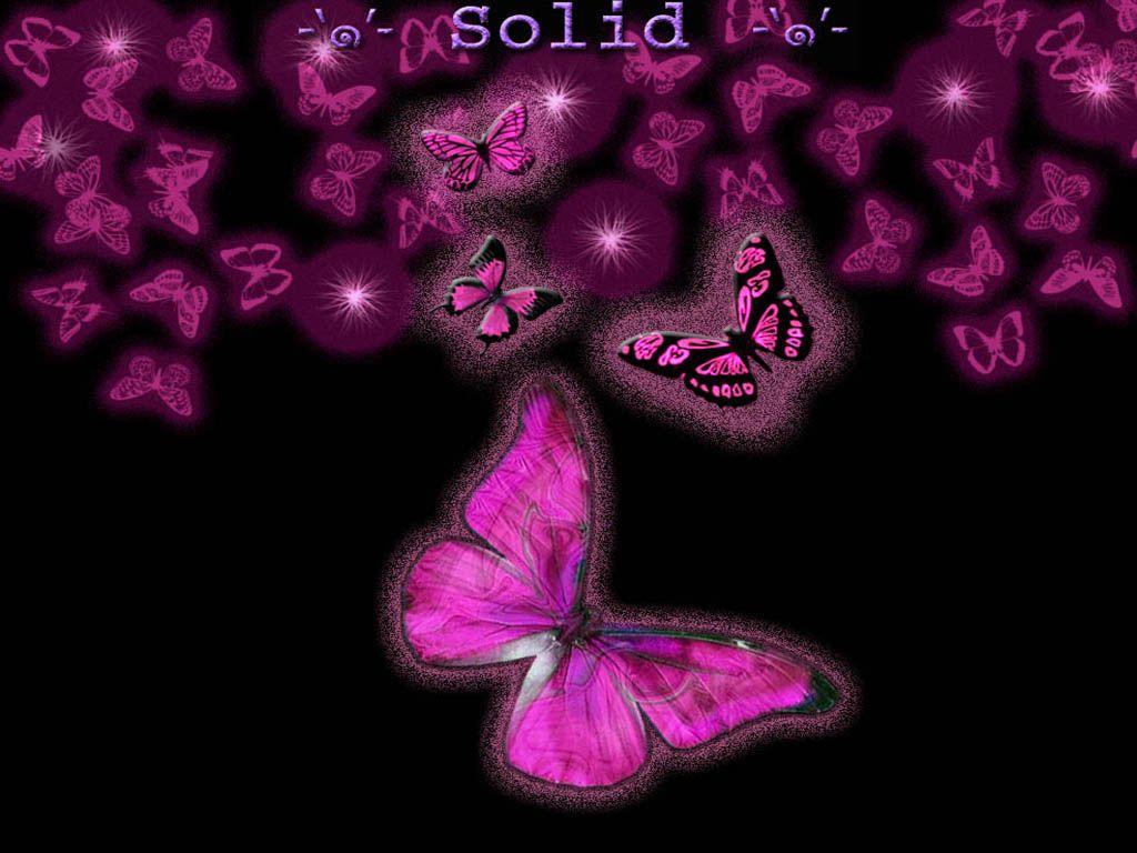 1024x768 Free download Neon Butterfly Wallpaper Neon butterflies