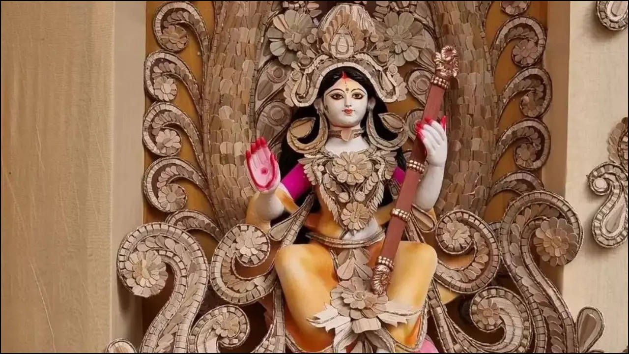 1280x720 Vasant Panchami Saraswati Puja