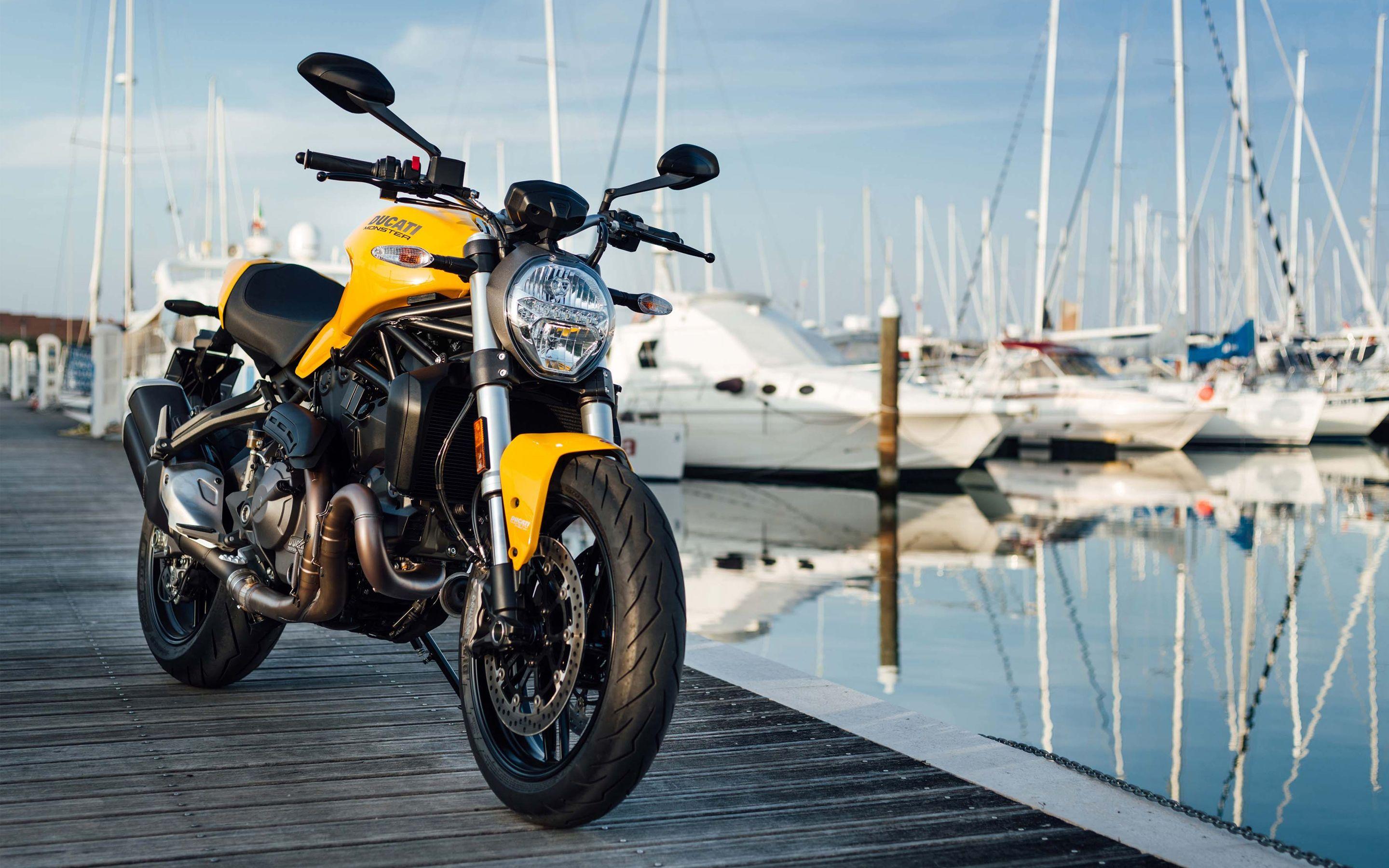 2880x1800 Ducati Monster 821 2018 4K Wallpaper