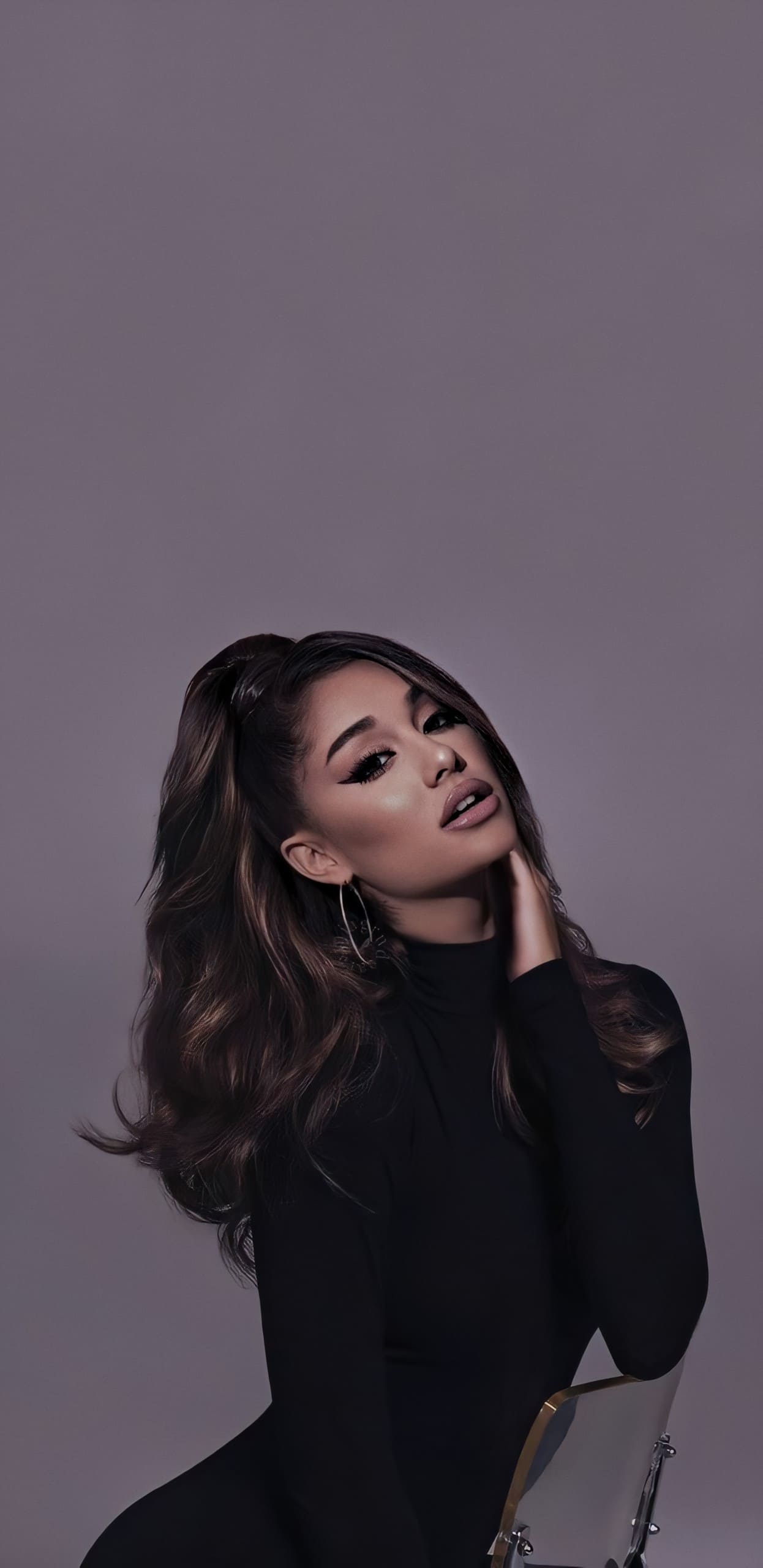 1246x2560 Ariana Grande iPhone Wallpaper