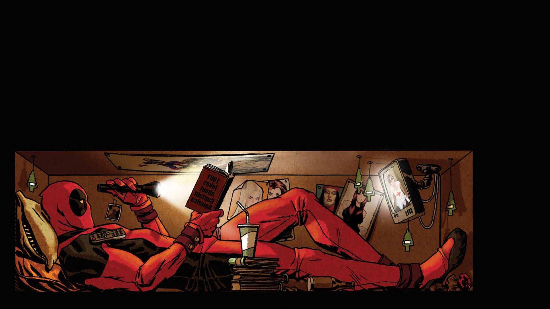 1920x1080 Deadpool, Comic Art Wallpaper HD / Desktop and Mobile Background