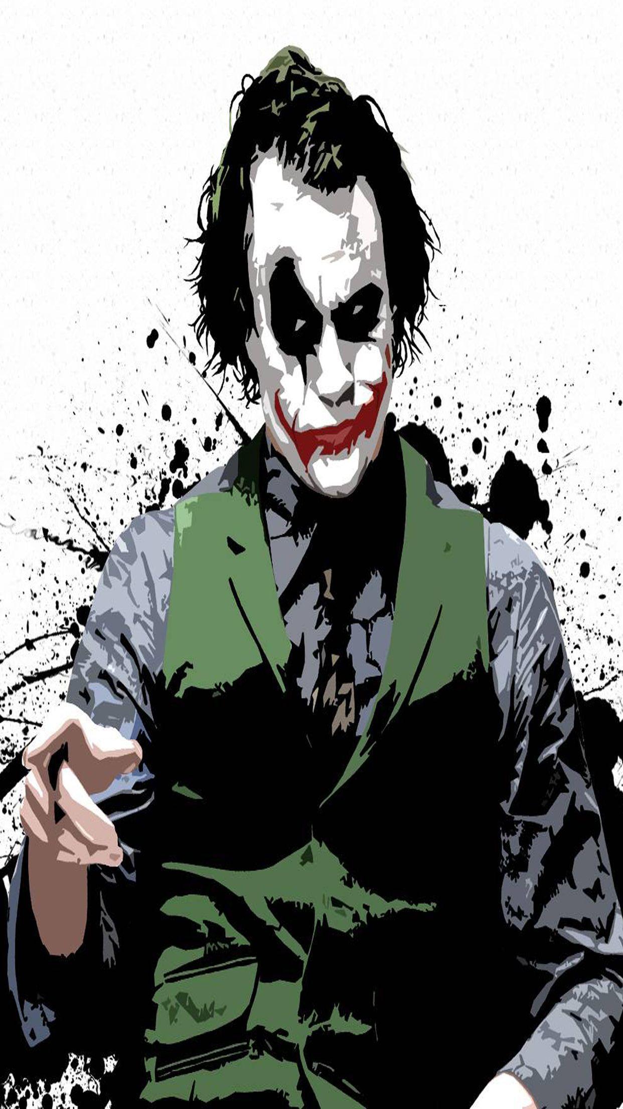 Painting - Heath Ledger As The Joker - Batman The Dark Knight - Hollywood  Collection - Framed Prints by Joel Jerry | Buy Posters, Frames, Canvas &  Digital Art Prints | Small, Compact, Medium and Large Variants