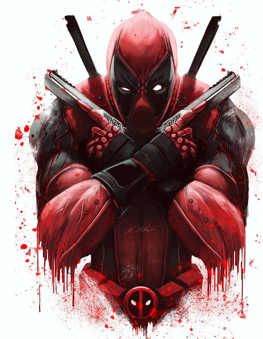 840x1080 Download 840x1336 wallpaper marvel, deadpool, artwork