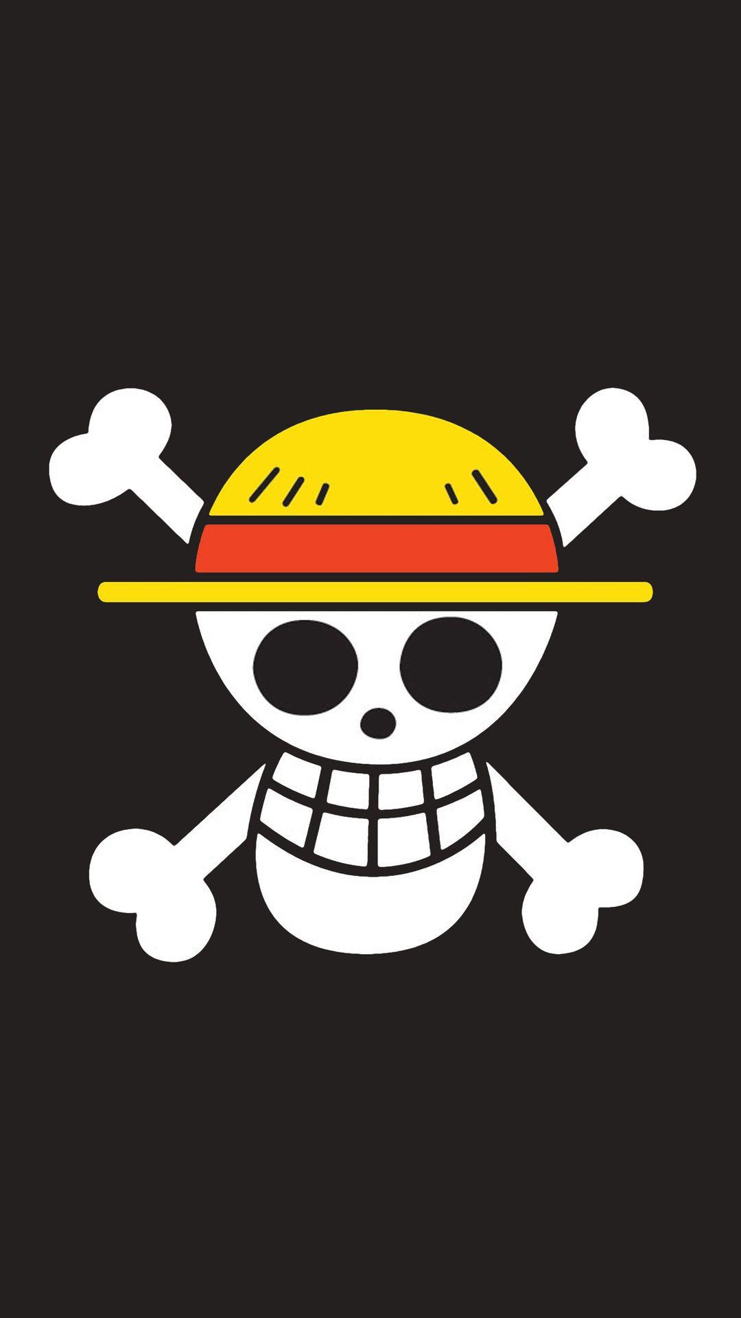 1080x1920 Manga one piece pirate flag