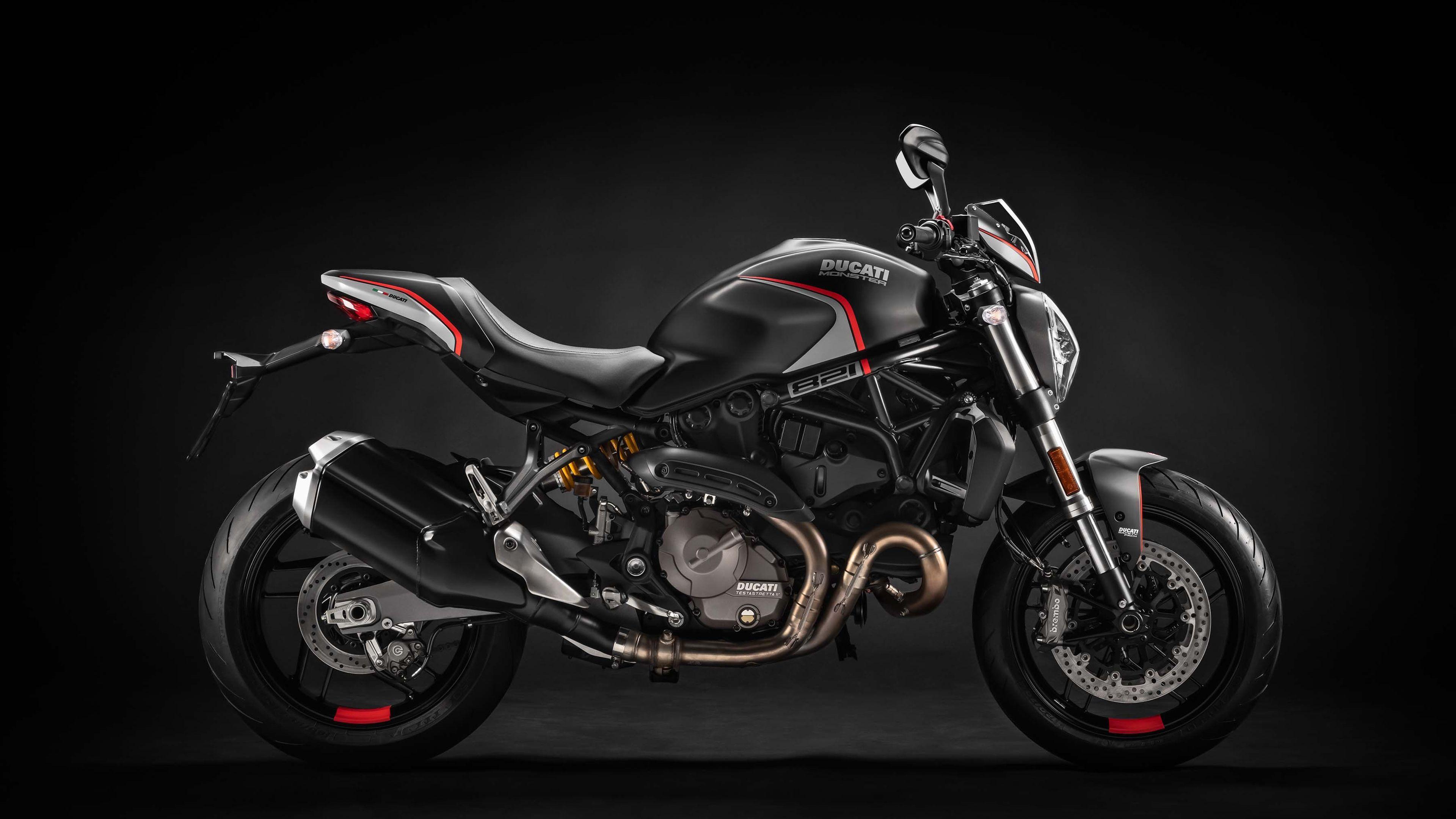 3840x2160 Ducati Monster 821 Stealth 4K Wallpaper. HD