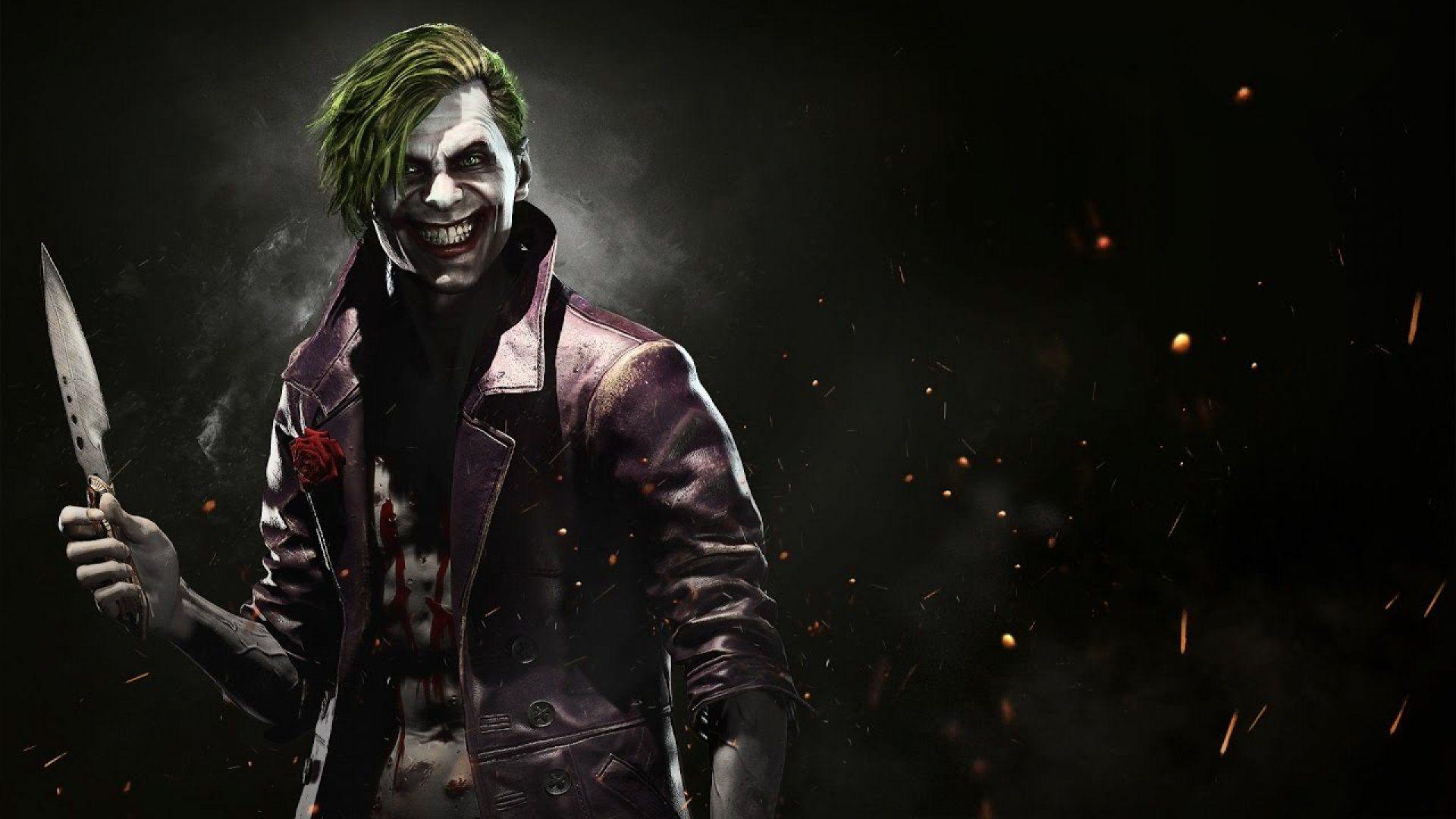 1920x1080 Joker Injustice HD Games, 4k Wallpaper, Image