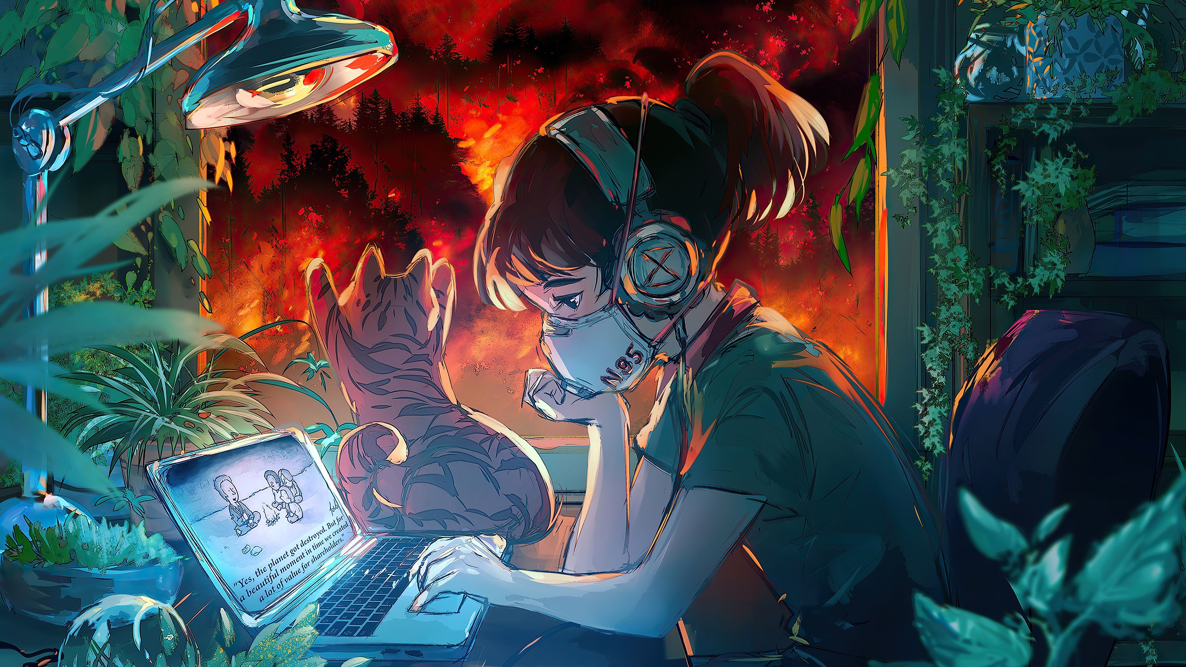 3840x2160 The Lofi Girl
