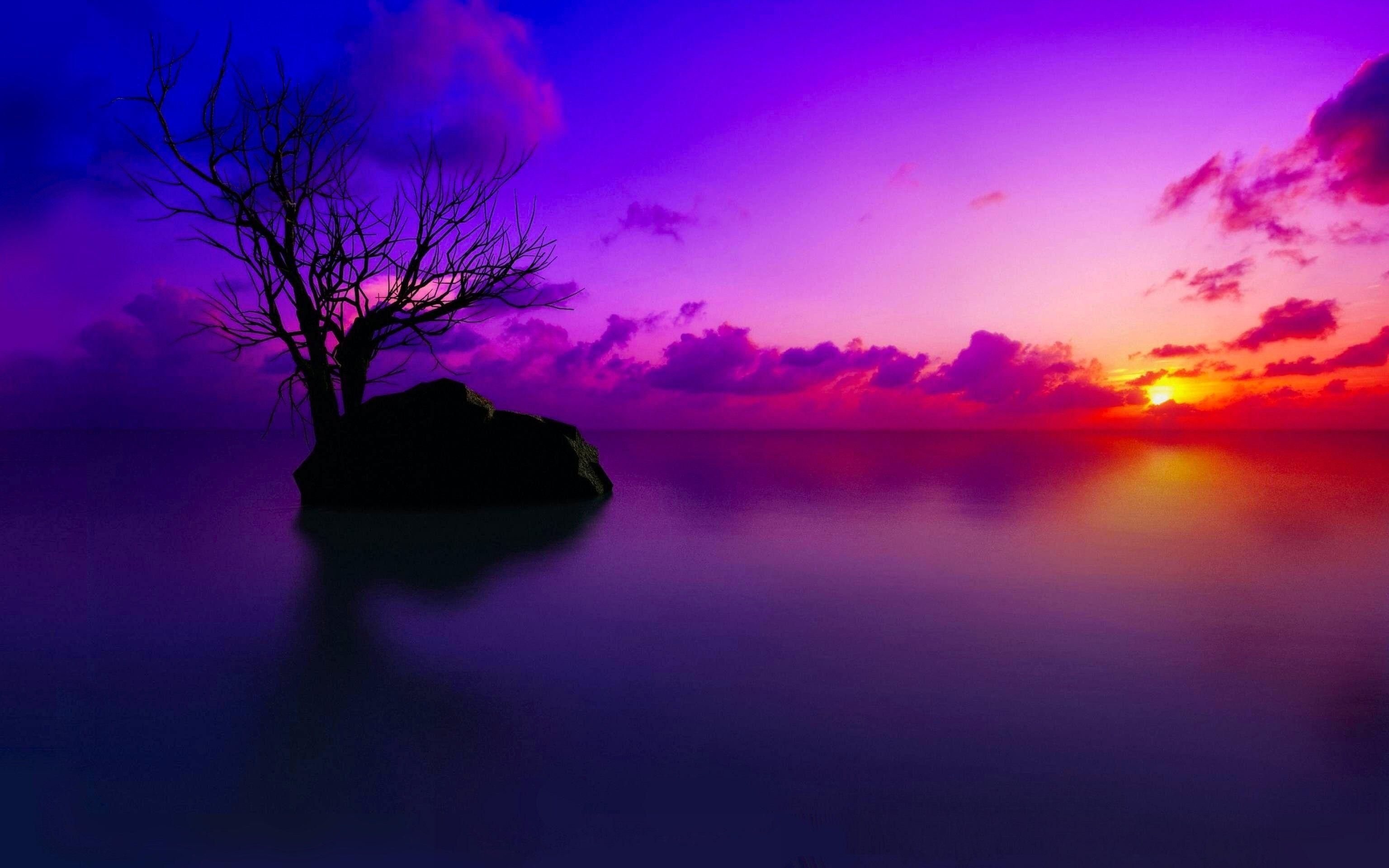 Purple Blue Sunset Wallpapers - Top Free Purple Blue Sunset Backgrounds