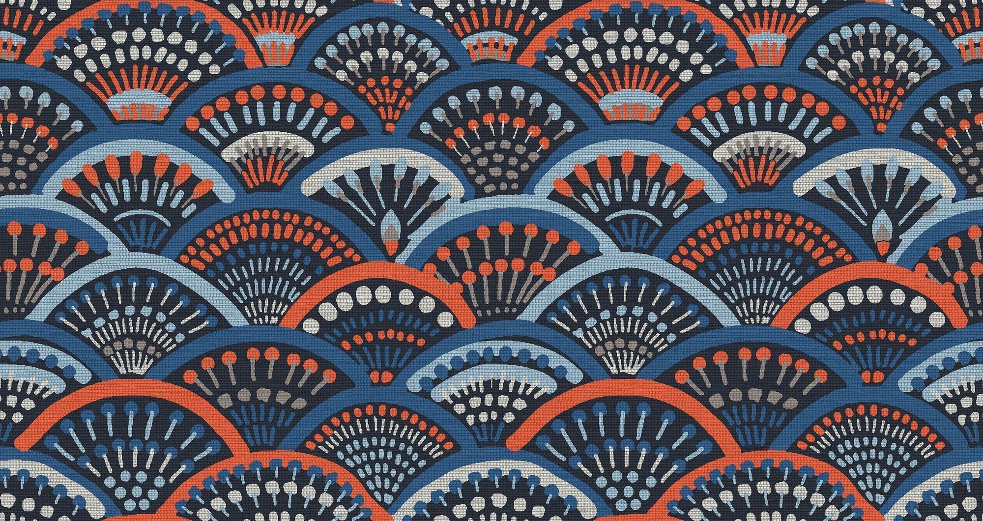 2000x1060 Peacock Feather Vinyl Wallpaper