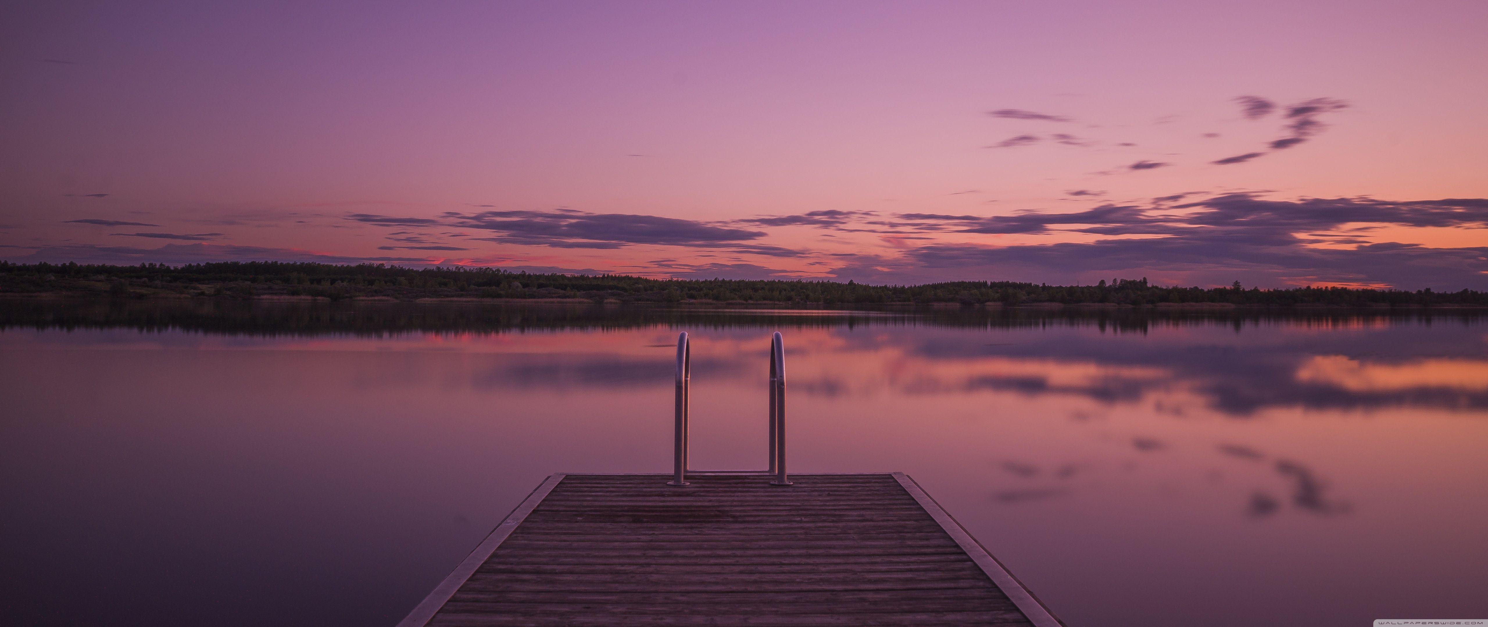 5120x2160 Purple Sunset ❤ 4K HD Desktop Wallpaper for 4K Ultra HD TV