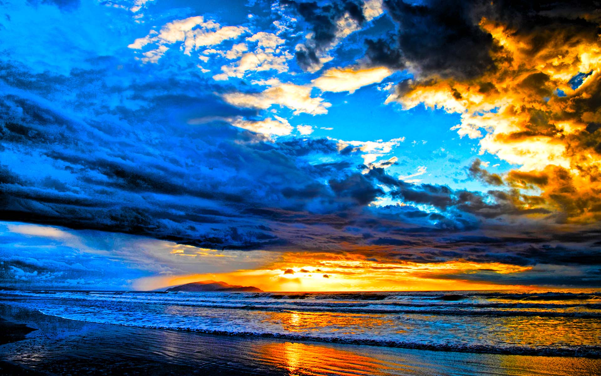 Wallpaper Norway 4k HD wallpaper blue sunset sea ocean water sky  clouds rocks sunrise Nature 856