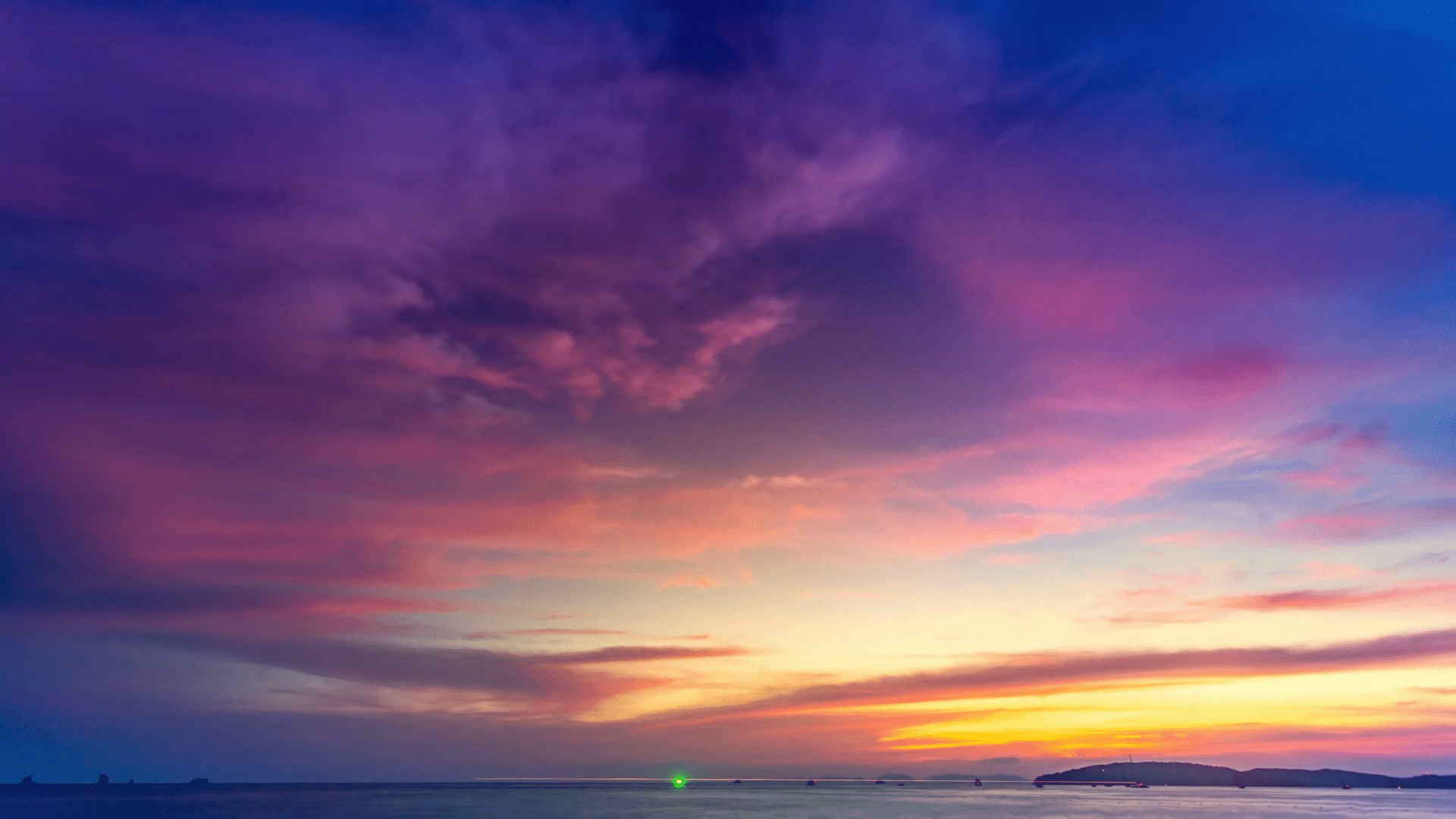 Purple Blue Sunset Wallpapers - Top Free Purple Blue Sunset Backgrounds ...