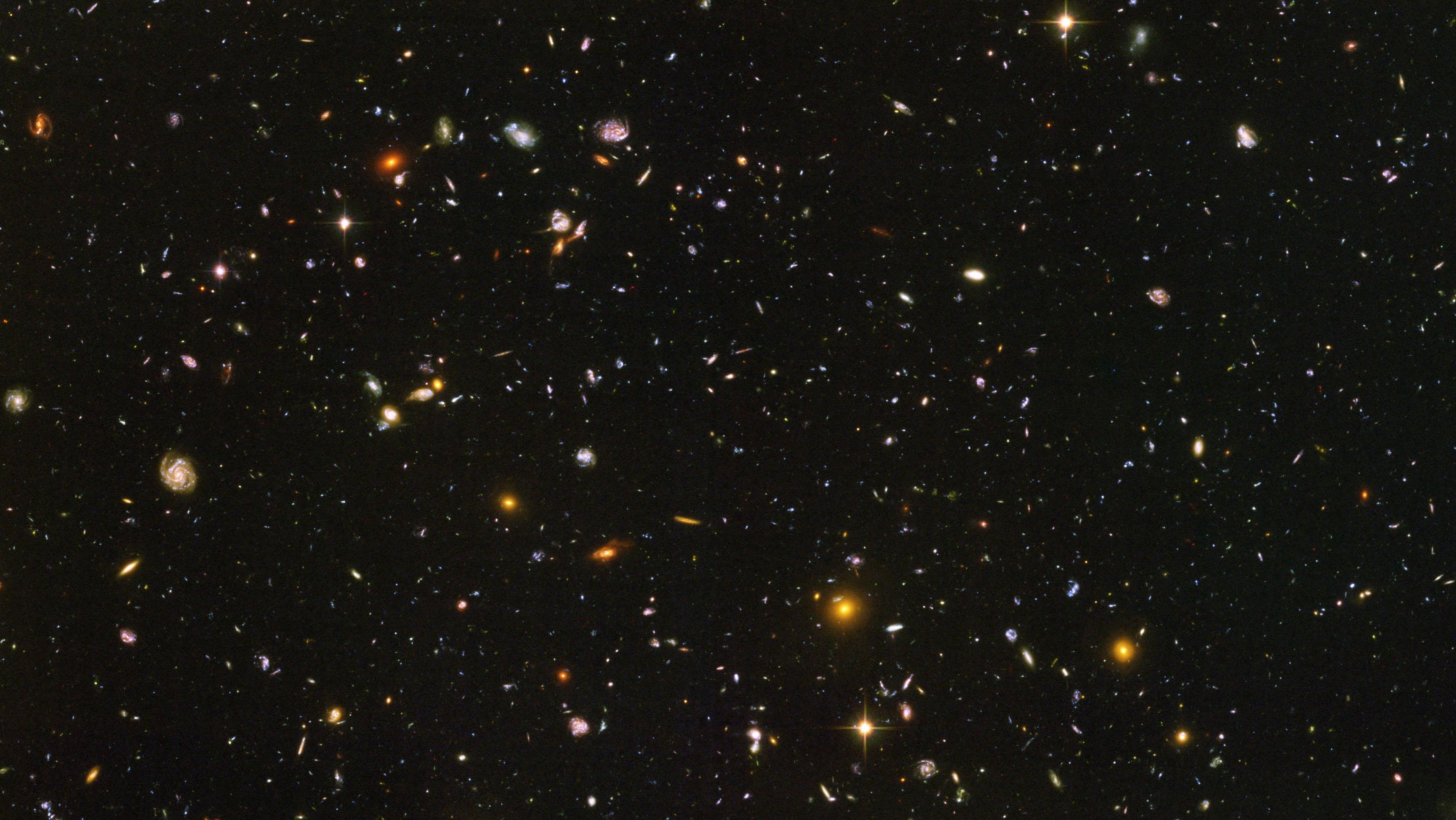 3100x1745 Hubble Ultra Deep Field Wallpaper. Space