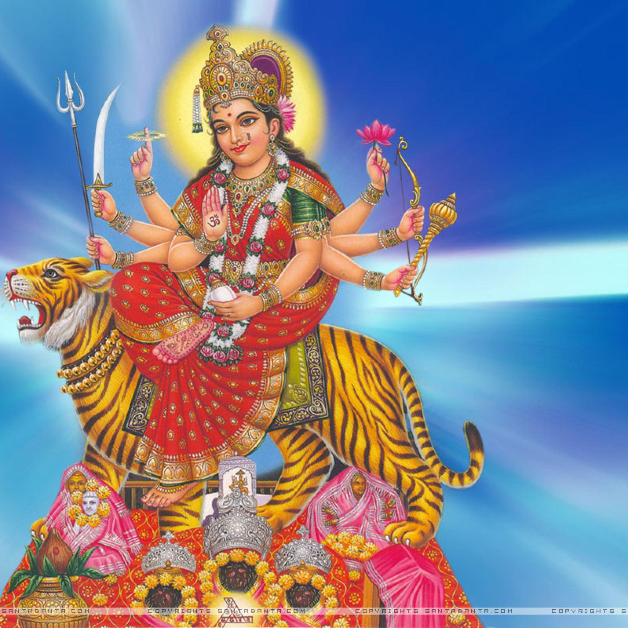 2048x2048 hindu gods wallpaper
