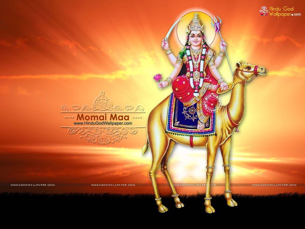 1024x768 Gujarati Goddess Wallpaper