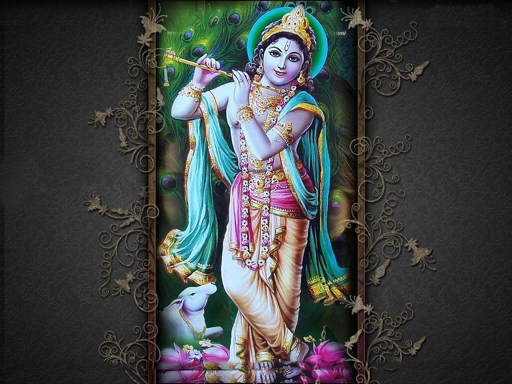 1024x768 Krishna Desktop Wallpaper
