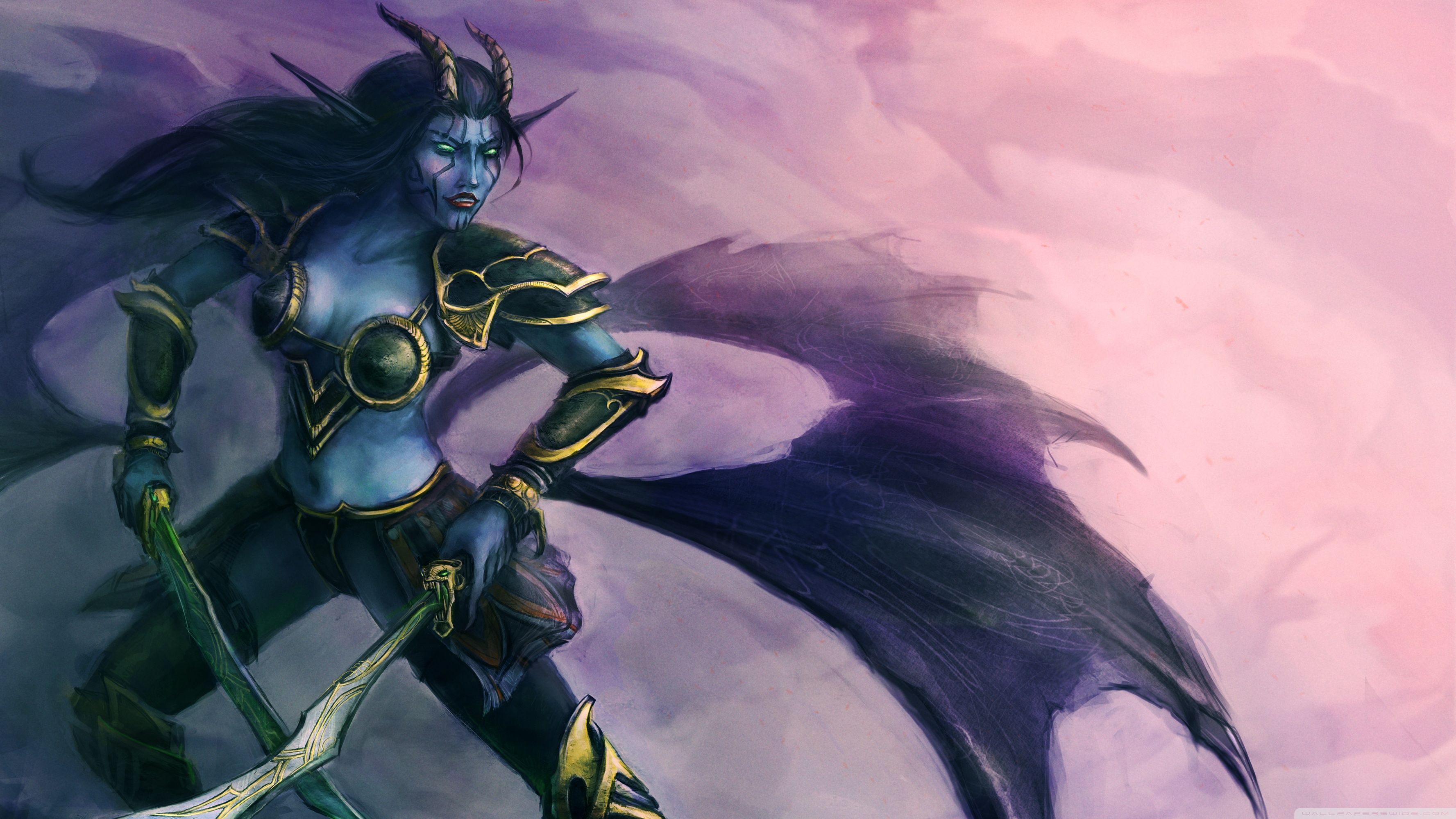 3554x1999 Dota 2 Queen Akasha Ultra HD Desktop