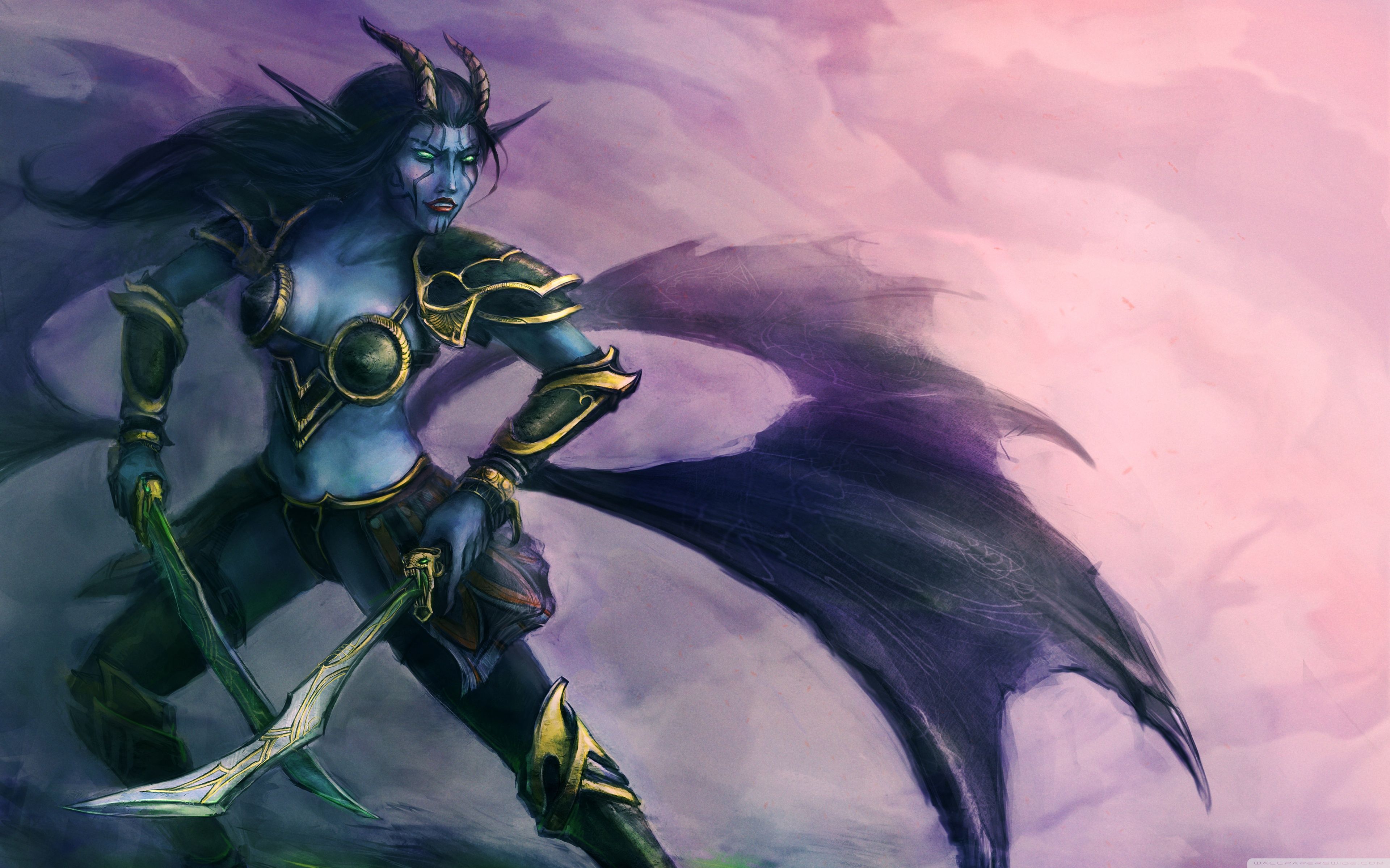 3840x2400 Dota 2 Queen Akasha Ultra HD Desktop