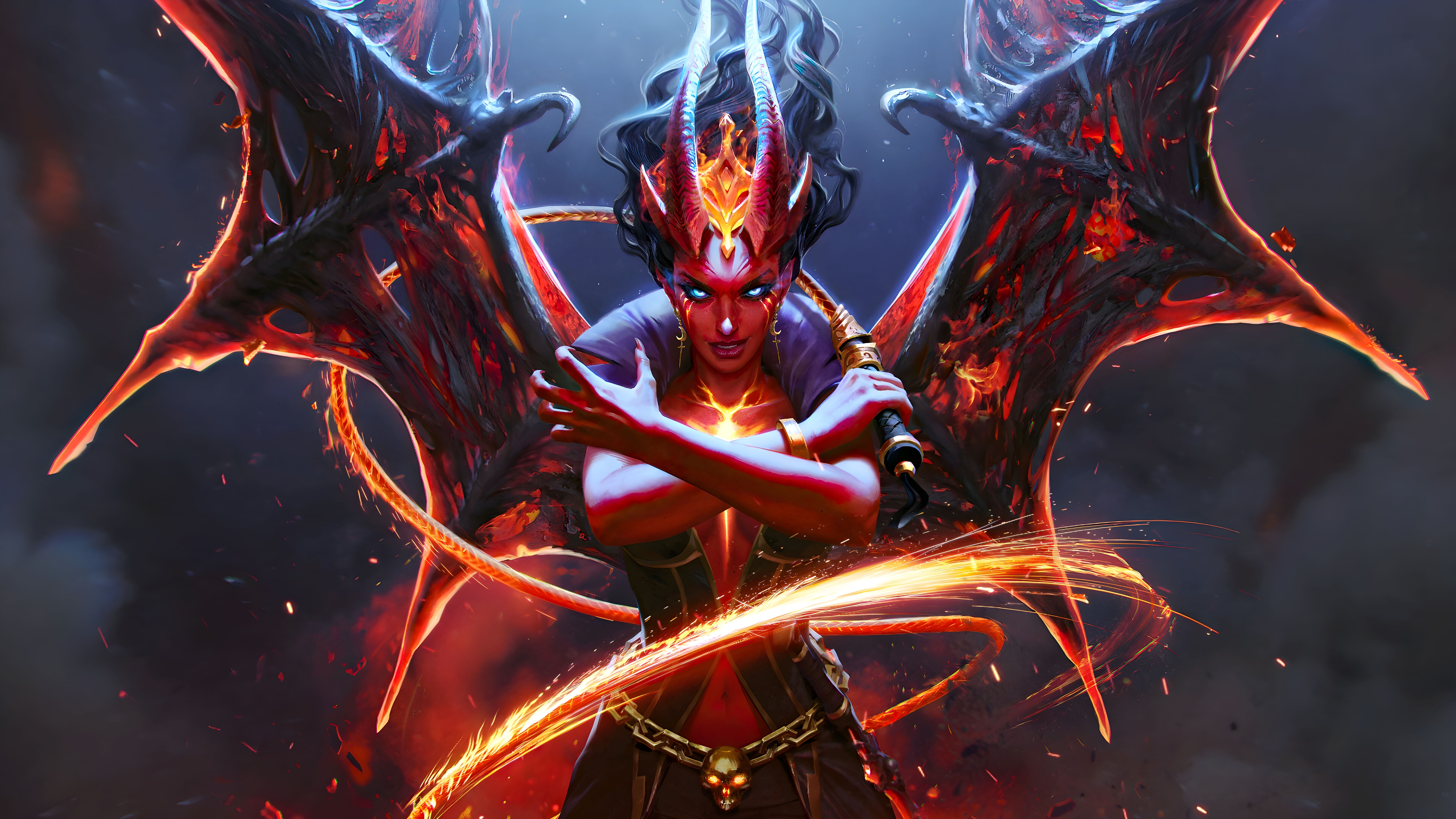 8000x4500 Dota 2 By Dota 2 Portrait Landscape
