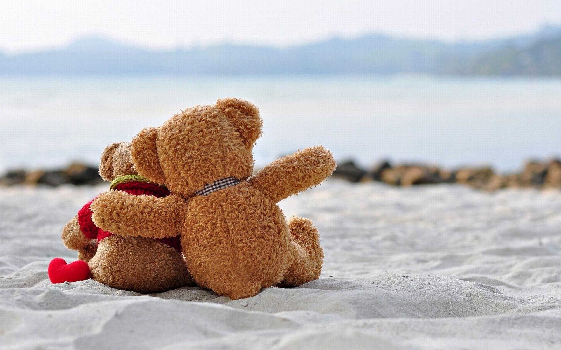 1920x1200 Cute Teddy Bears Romantic HD Wallpaper[1920x1200]