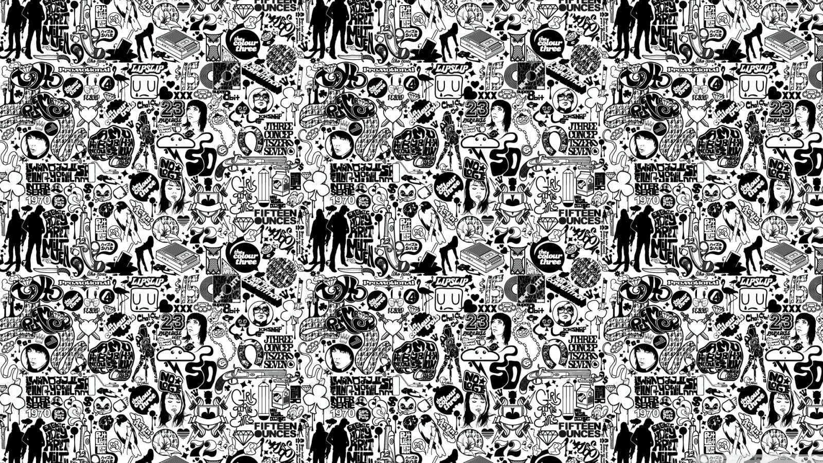 1600x900 Comics Black And White ❤ 4K HD Desktop Wallpaper for 4K