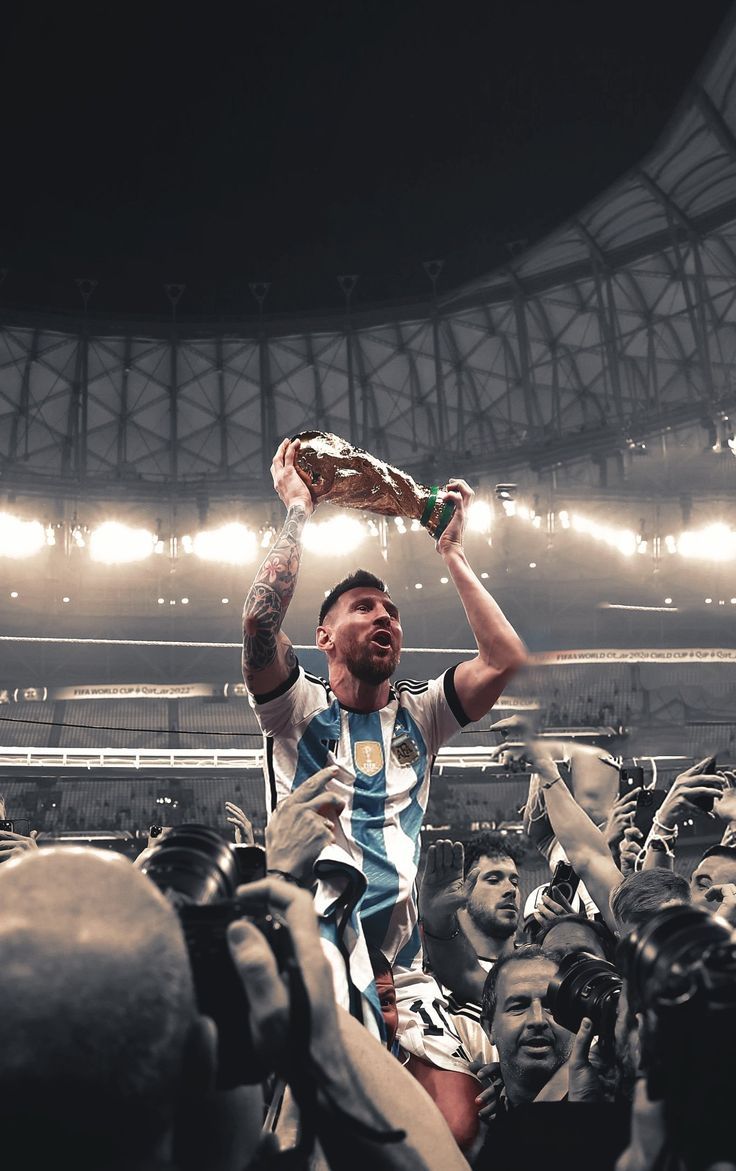 736x1171 Leo Messi World Cup Wallpaper