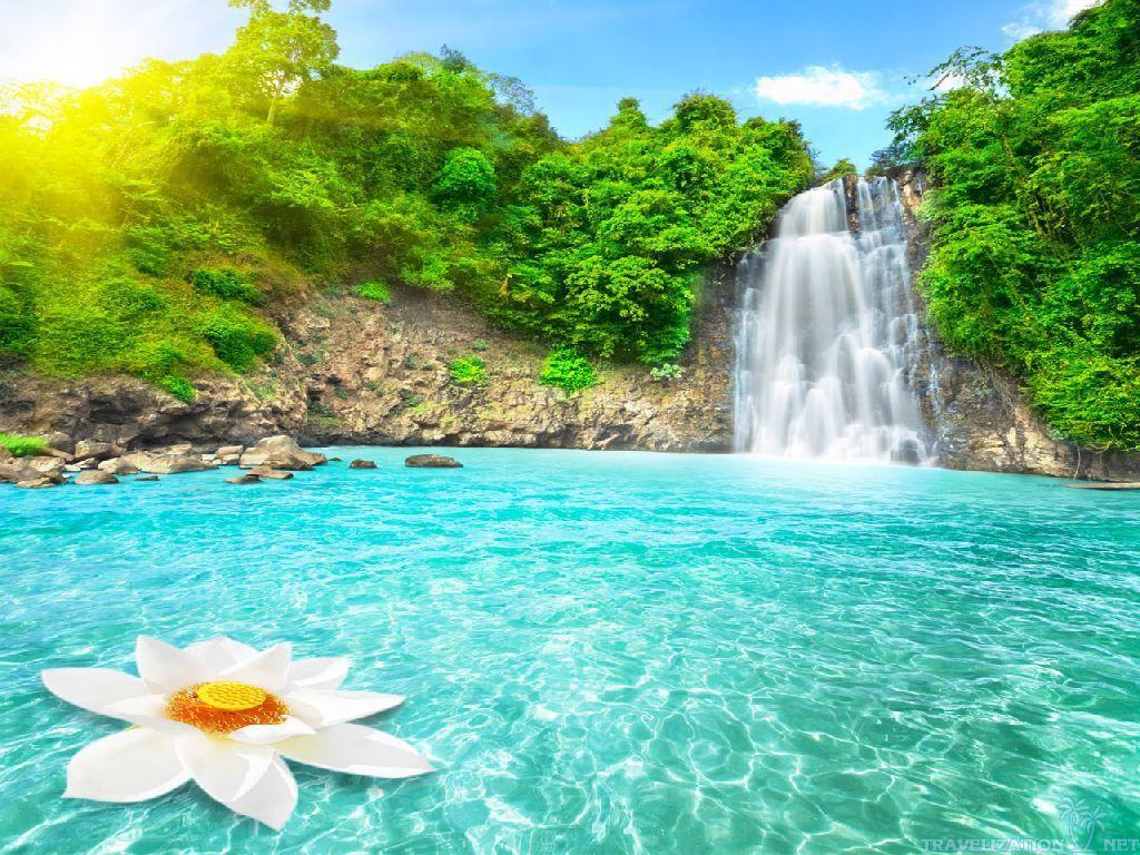 1024x768 Nature Paradise Wallpaper HD Desktop