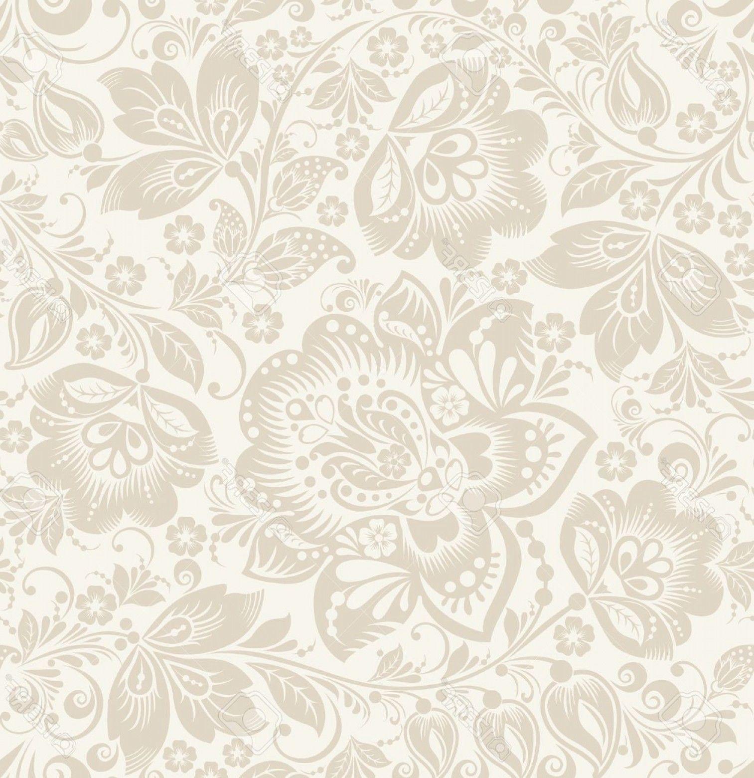 1513x1560 Photostock Vector Vector Floral Vintage Rustic Seamless