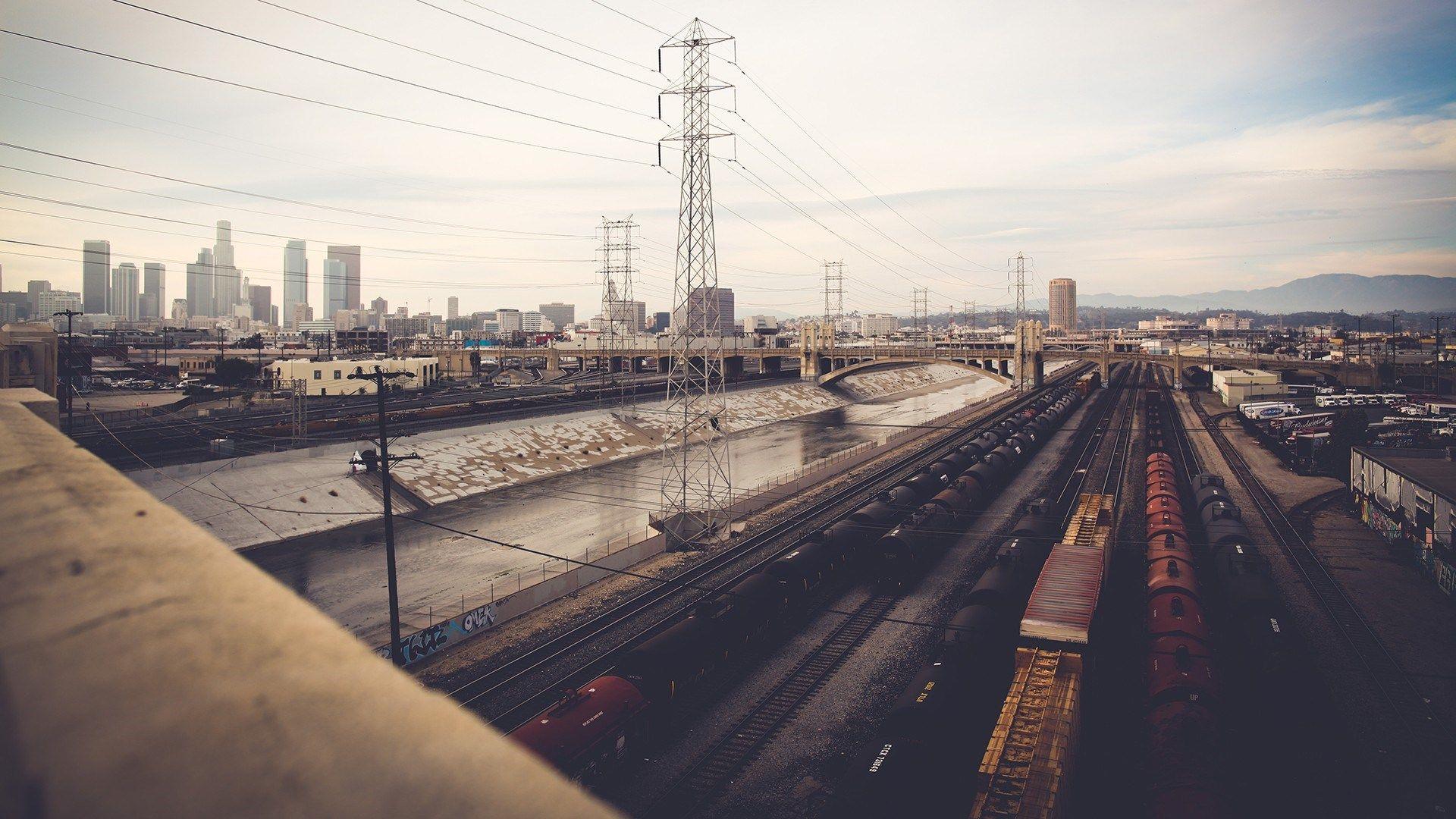 1920x1080 Los Angeles City Wallpaper