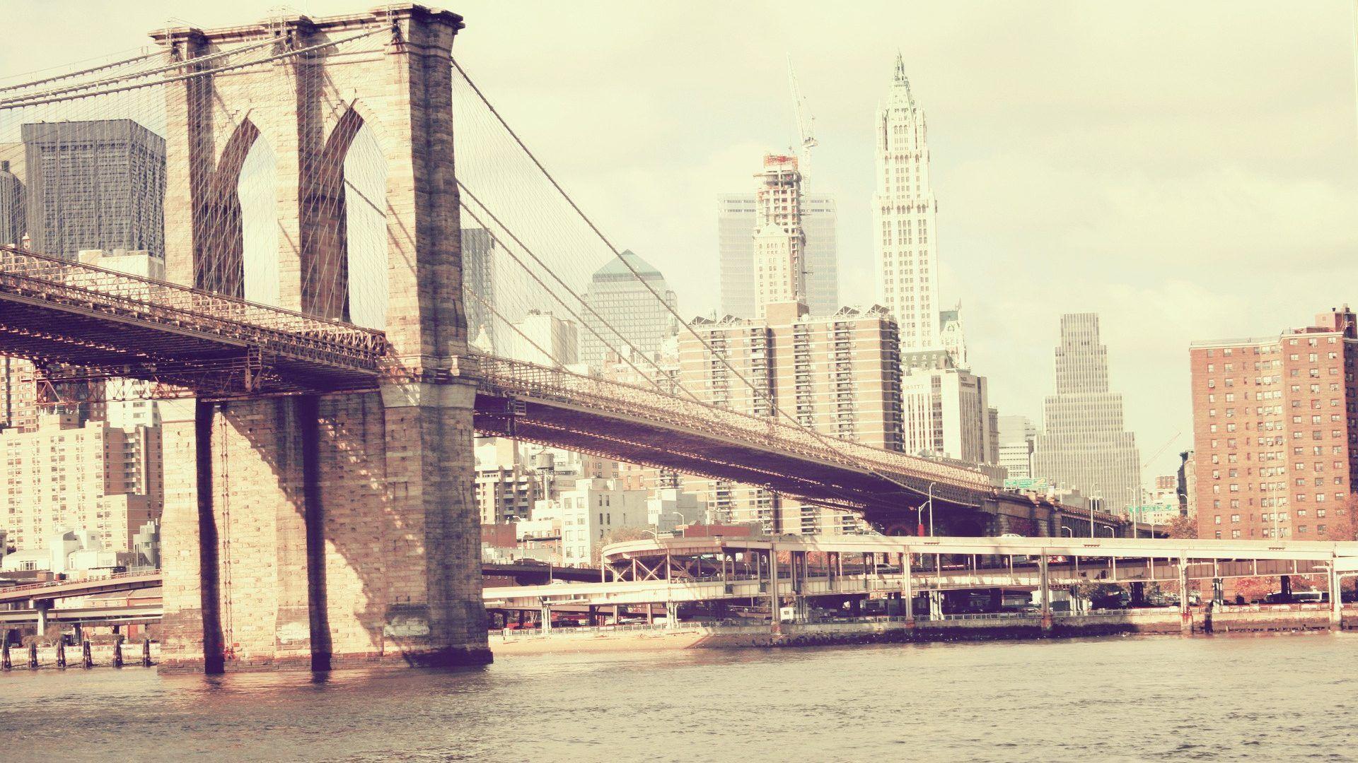 1920x1080 Vintage New York Wallpaper