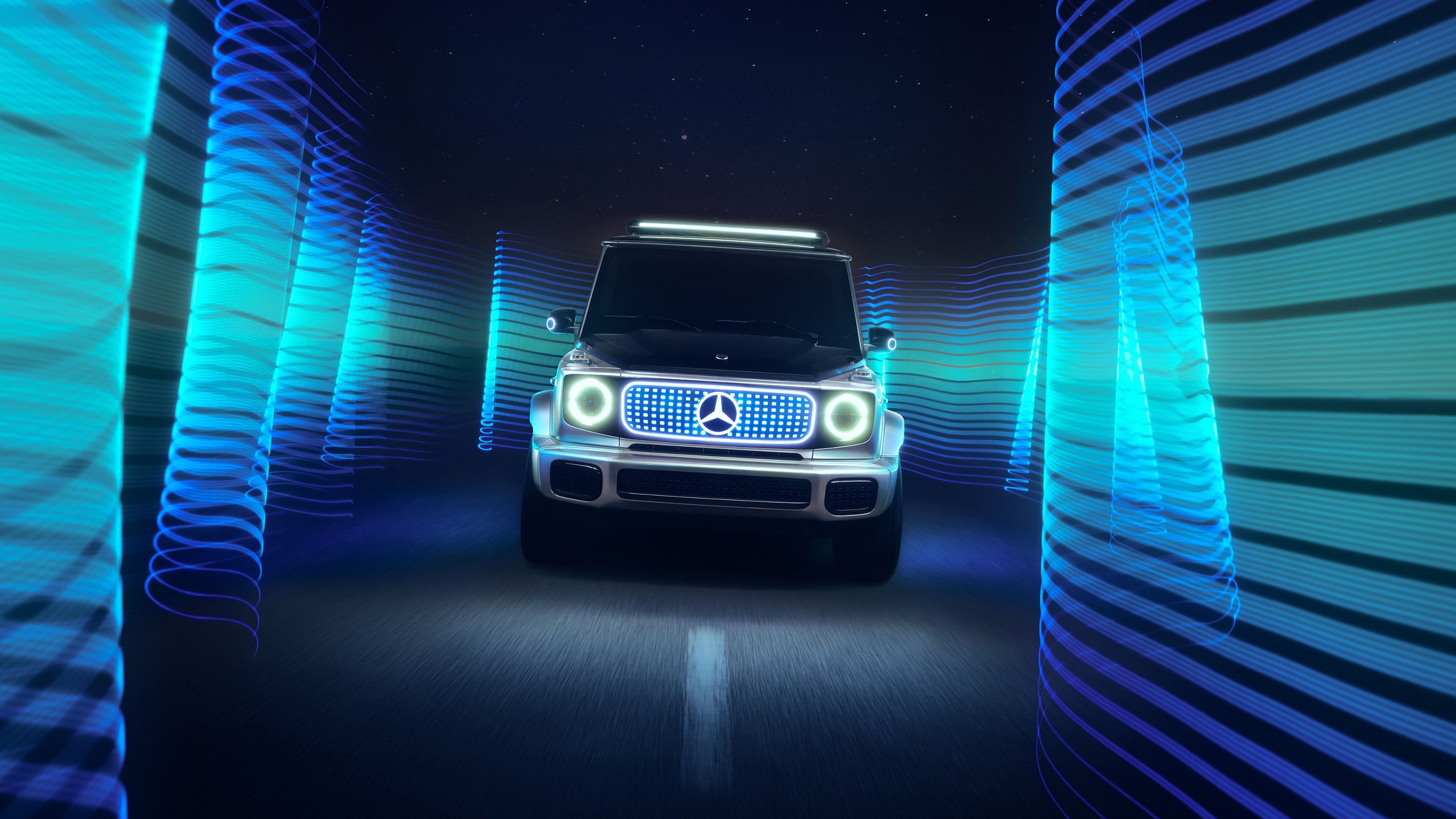 3840x2160 Mercedes Benz Concept EQG Wallpaper