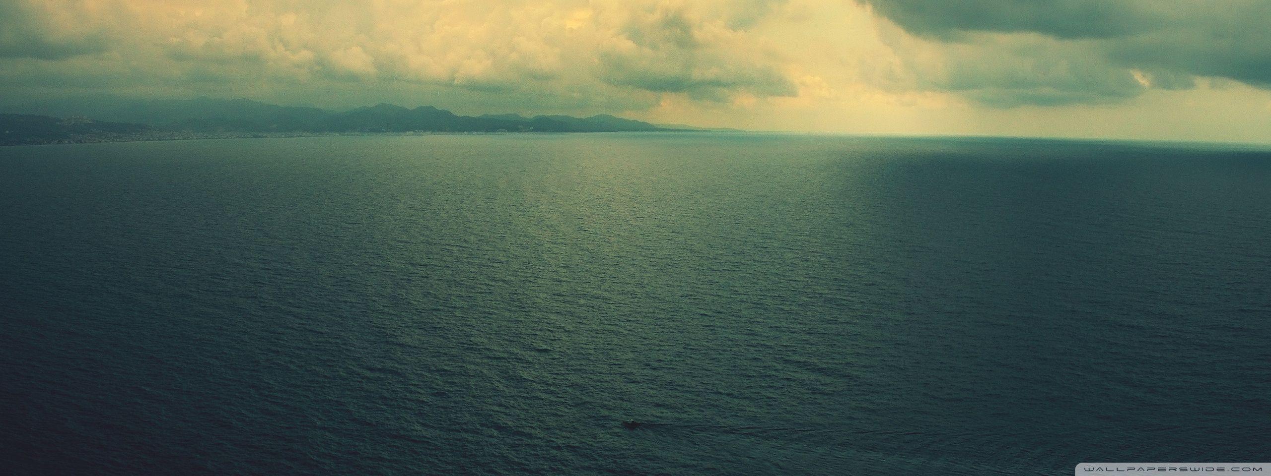 2560x960 Sea ❤ 4K HD Desktop Wallpaper for • Dual Monitor Desktops