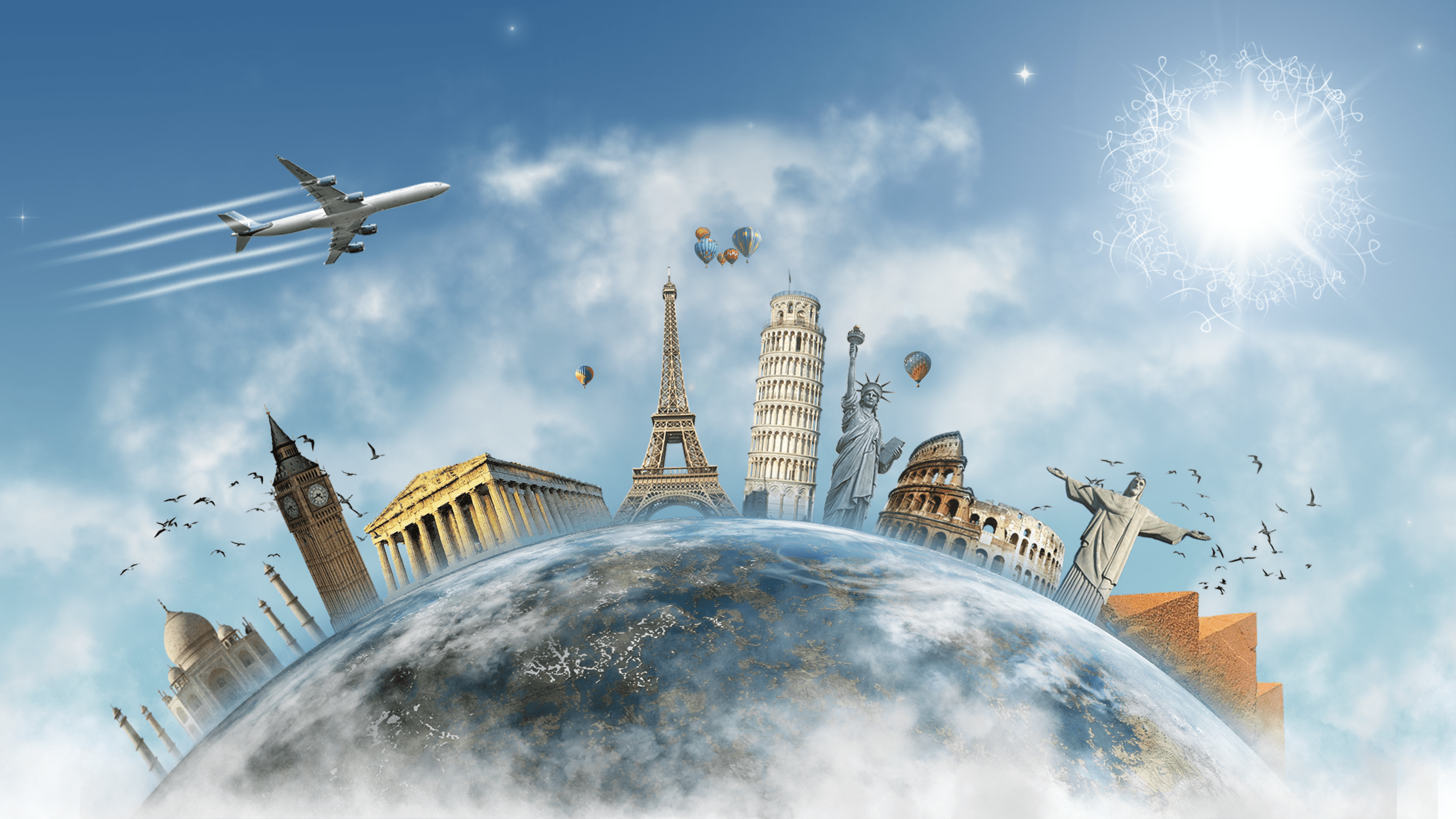 2560x1440 Travel Background. Travel