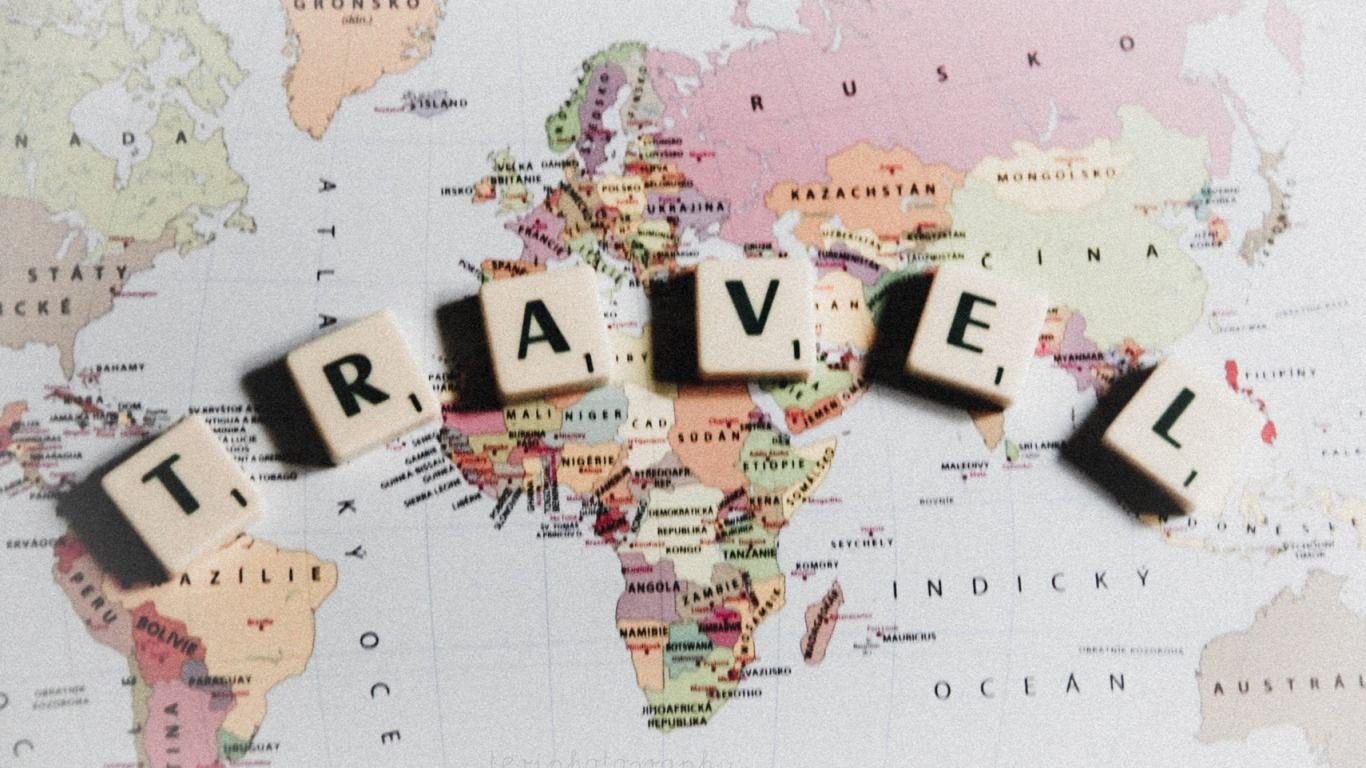 Travel Map Wallpaper