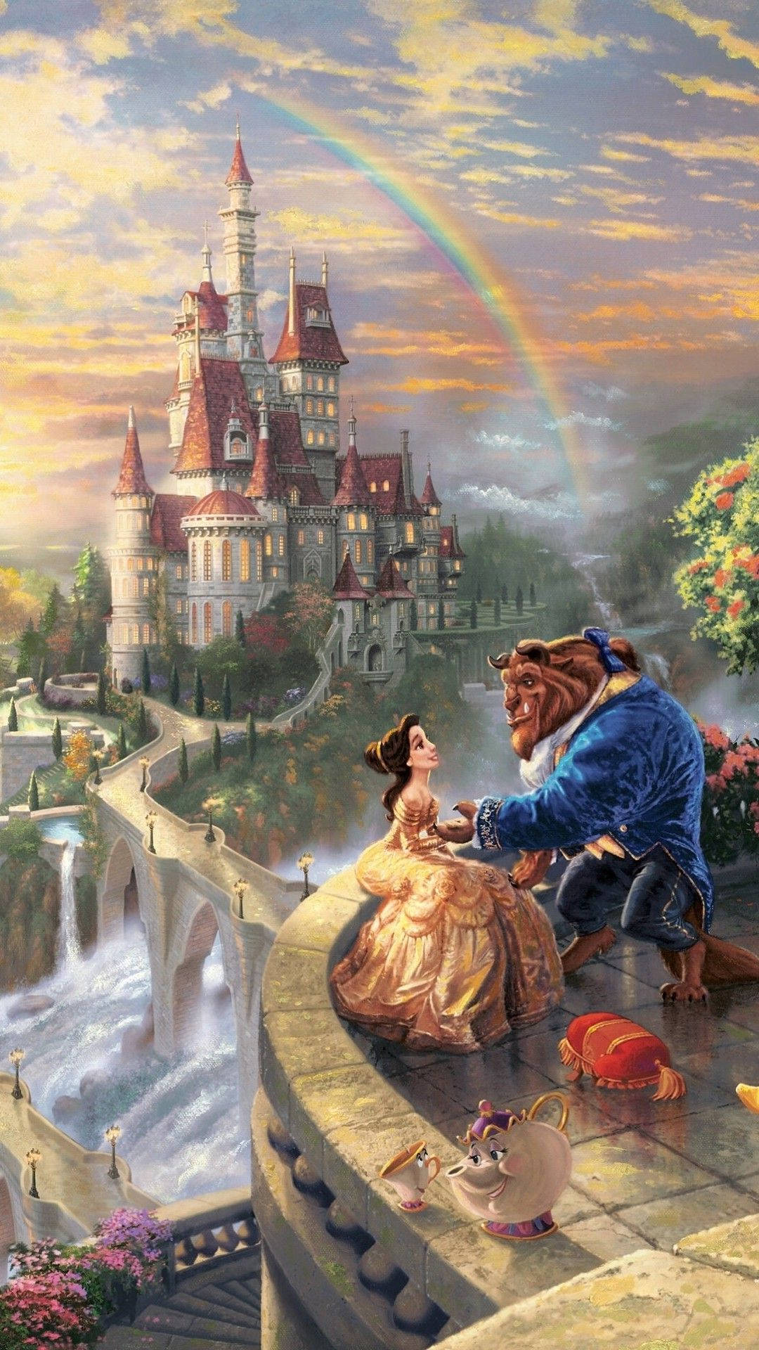 1080x1920 Beauty And The Beast Wallpaper