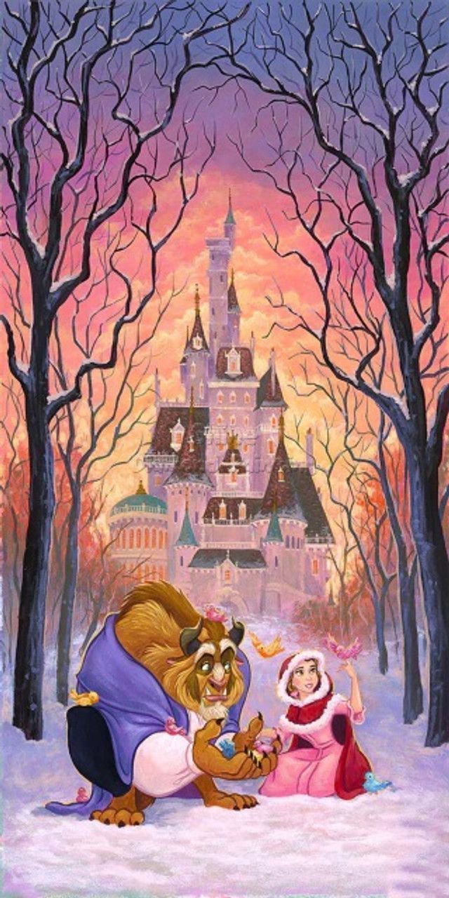 640x1280 5D Diamond Painting Beauty and