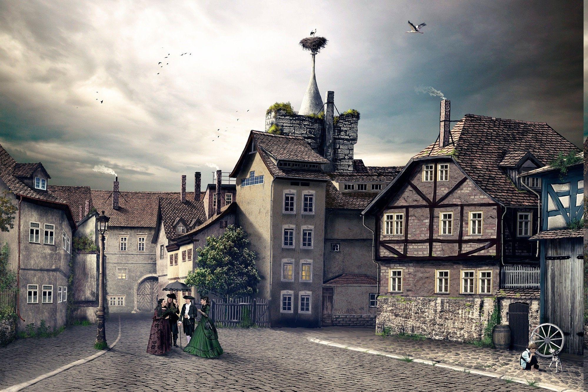 Vintage Town Wallpapers Top Free Vintage Town Backgrounds