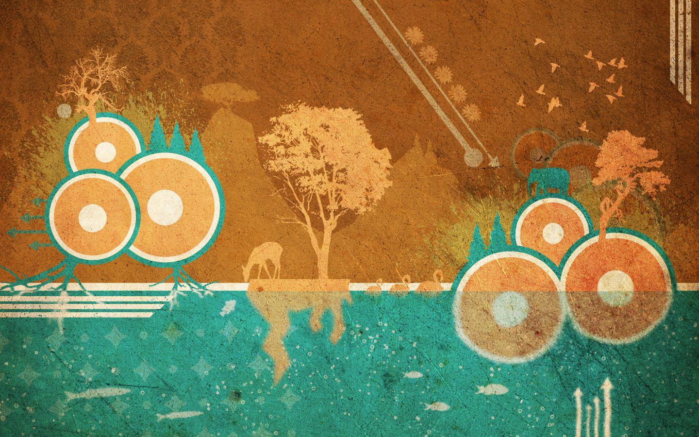 1440x900 Vintage Natural Wallpaper